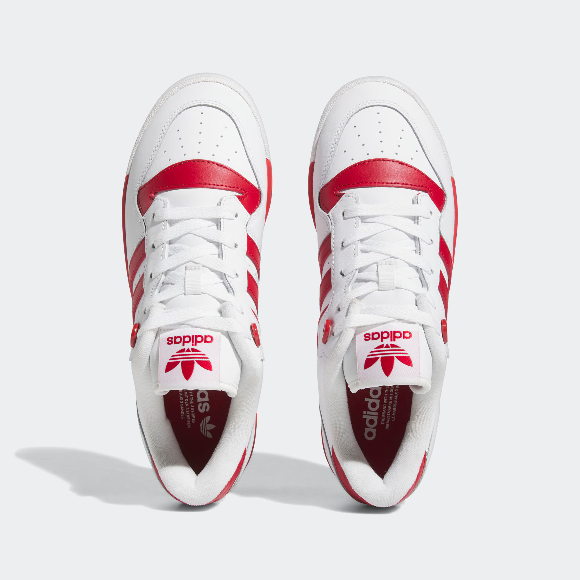 ADIDAS ORIGINALS Sneaker low 'Rivalry' roșu / alb - Pled.ro