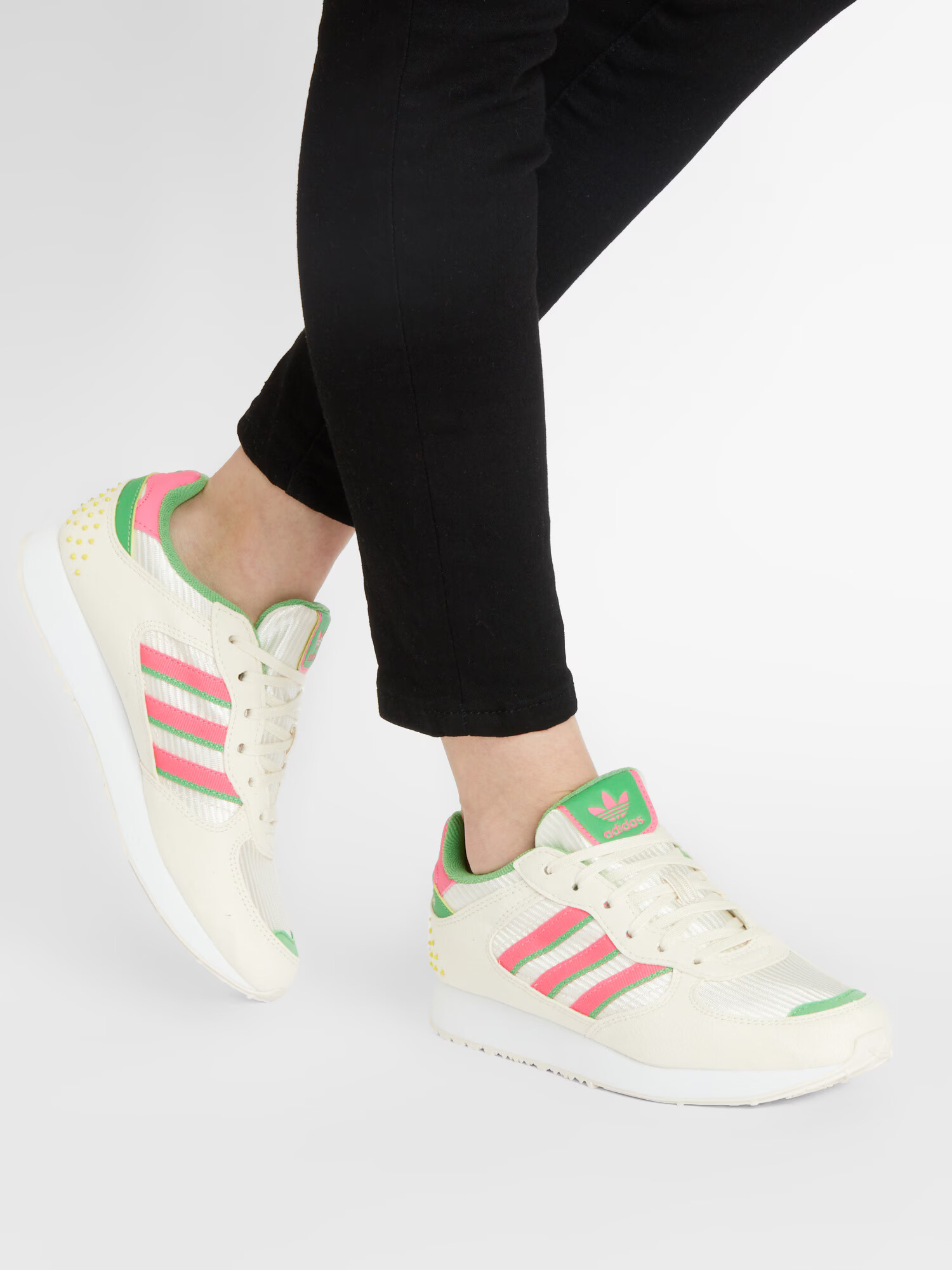 ADIDAS ORIGINALS Sneaker low 'SPECIAL 21' crem / verde / roz - Pled.ro