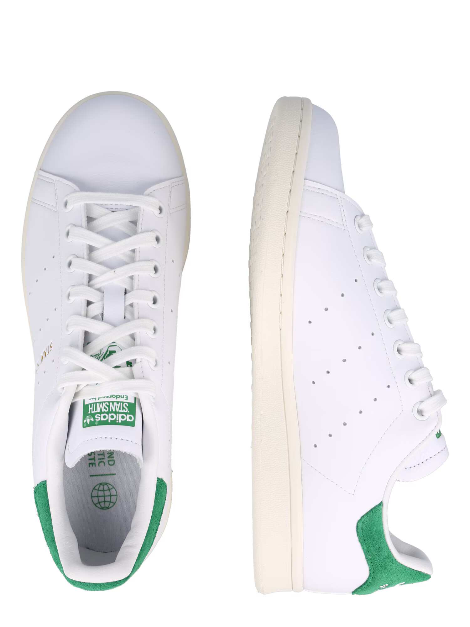 ADIDAS ORIGINALS Sneaker low 'Stan Smith' verde / alb - Pled.ro