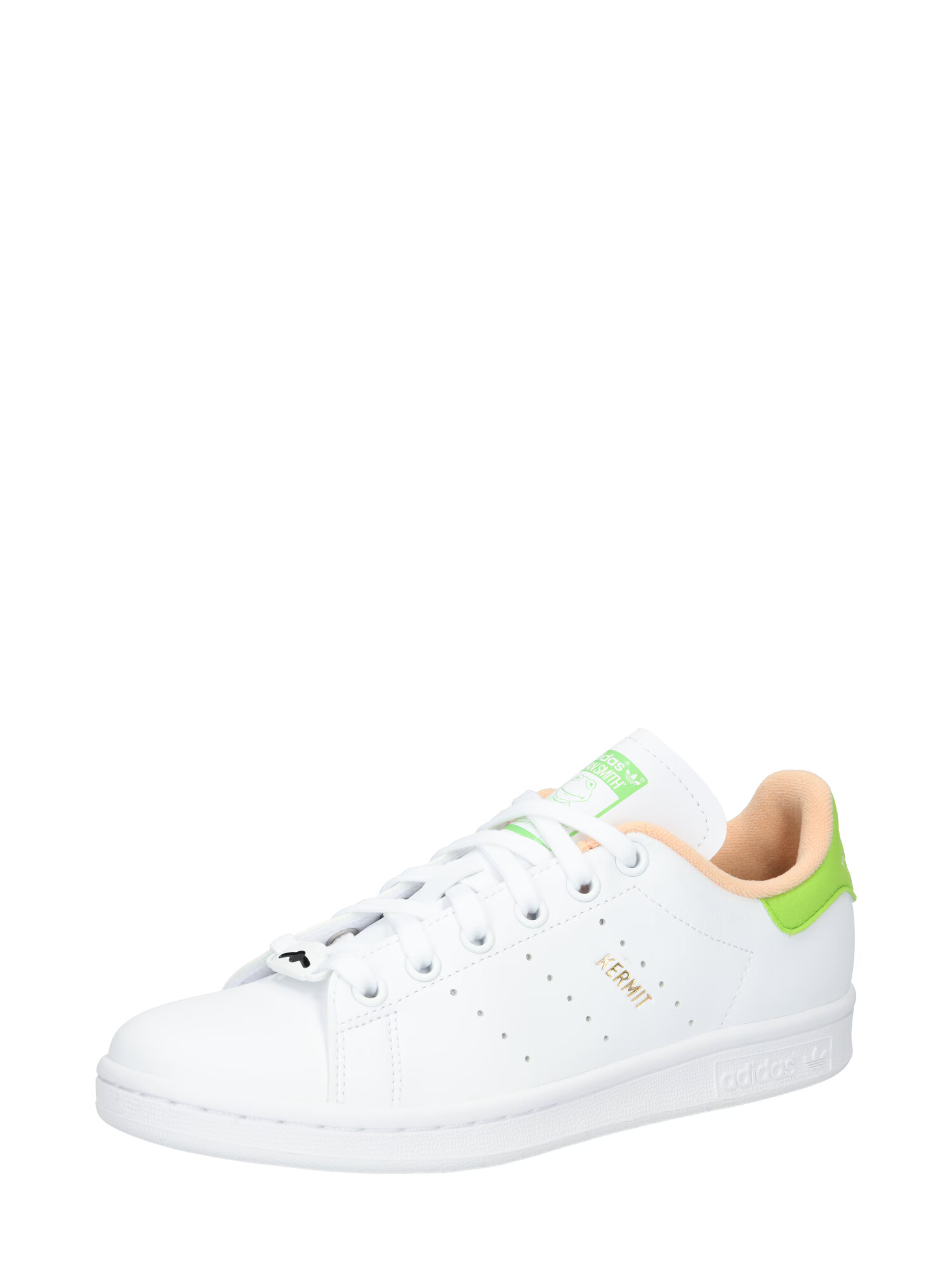 ADIDAS ORIGINALS Sneaker low 'Stan Smith' verde deschis / portocaliu caisă / alb - Pled.ro