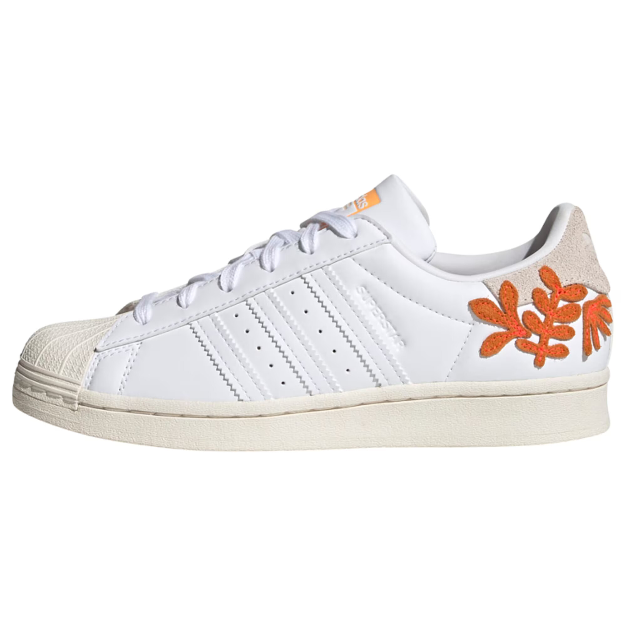 ADIDAS ORIGINALS Sneaker low ' Superstar ' bej / portocaliu / alb - Pled.ro