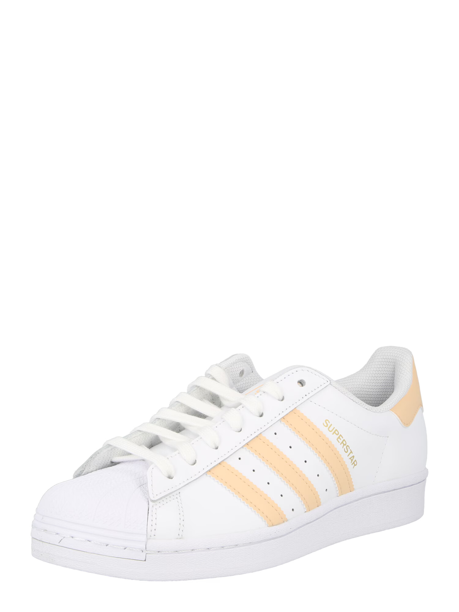 ADIDAS ORIGINALS Sneaker low 'Superstar' portocaliu deschis / alb - Pled.ro