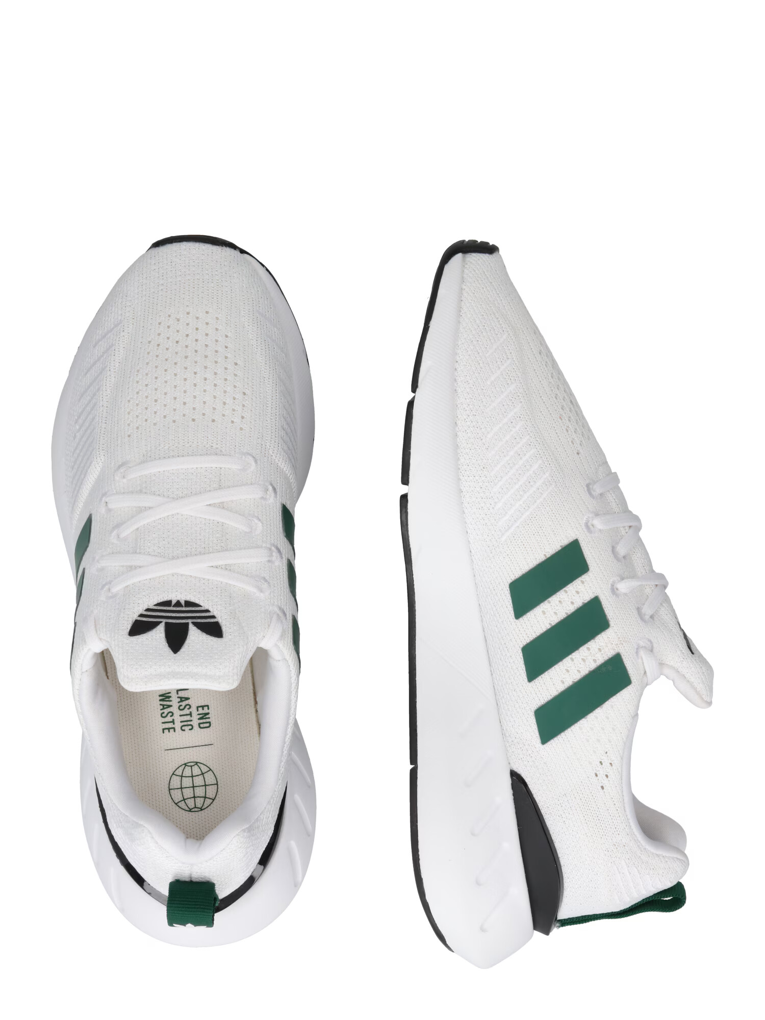 ADIDAS ORIGINALS Sneaker de alergat 'Swift Run 22' verde iarbă / negru / alb - Pled.ro