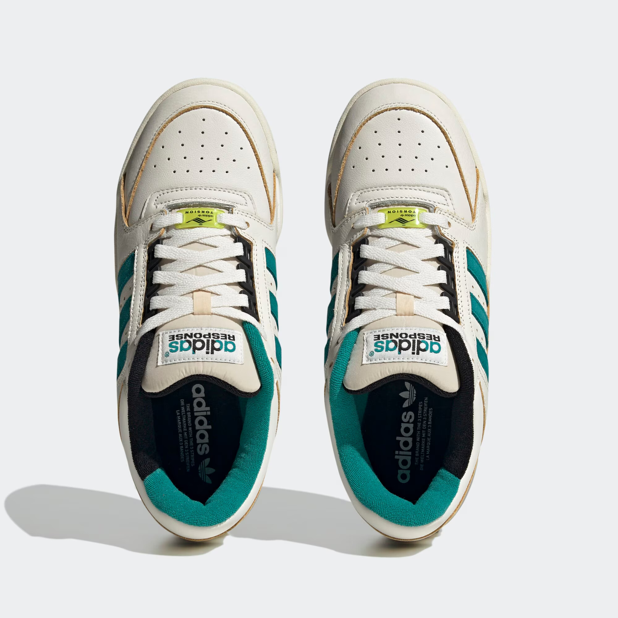 ADIDAS ORIGINALS Sneaker low 'TORSION TENNIS LO ' verde jad / alb - Pled.ro