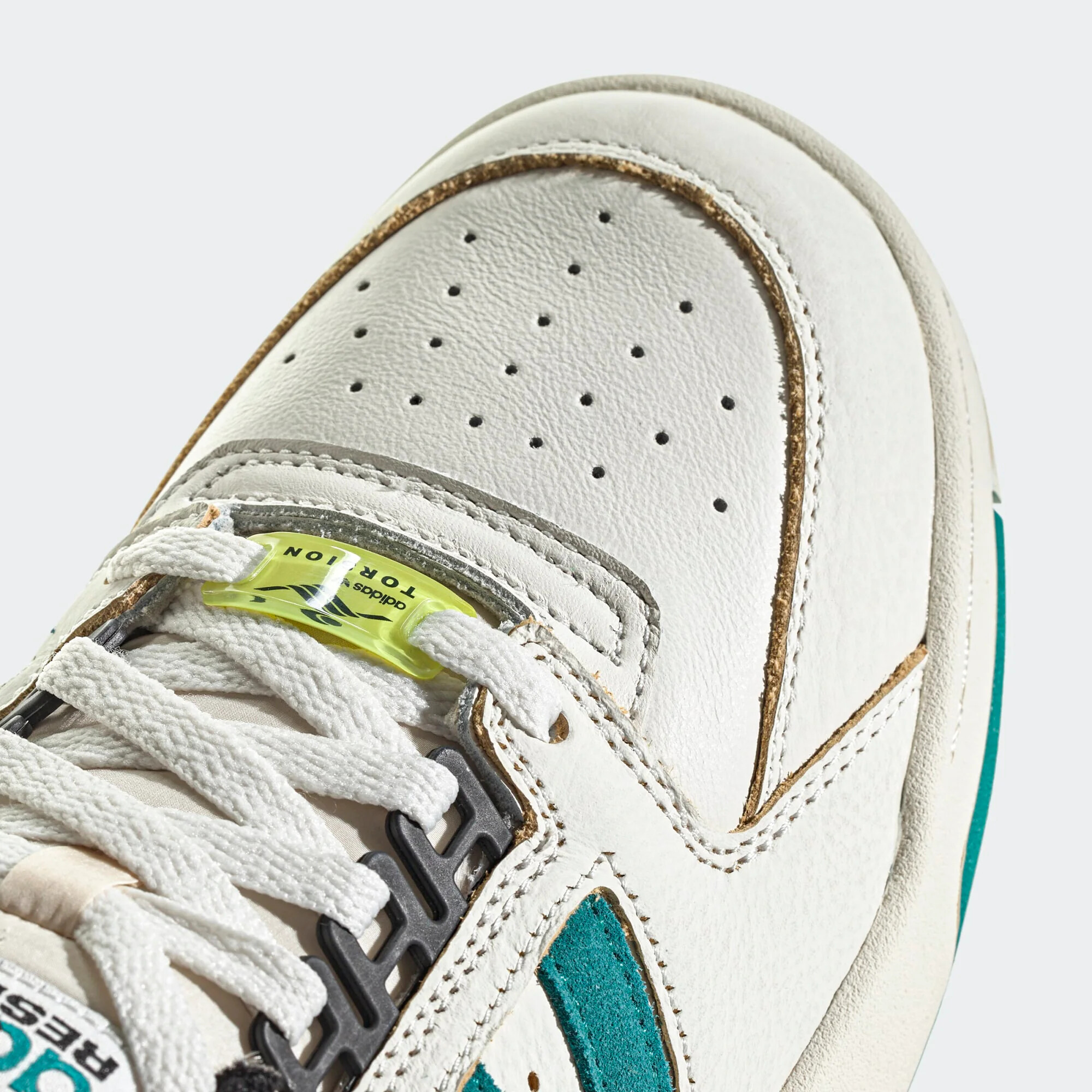 ADIDAS ORIGINALS Sneaker low 'TORSION TENNIS LO ' verde jad / alb - Pled.ro