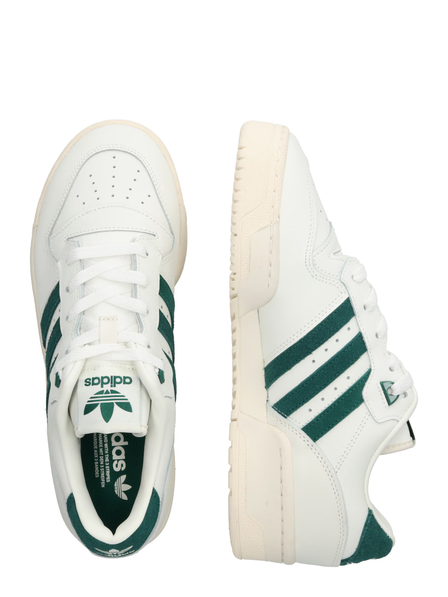 ADIDAS ORIGINALS Sneaker low 'Rivalry' verde smarald / alb - Pled.ro