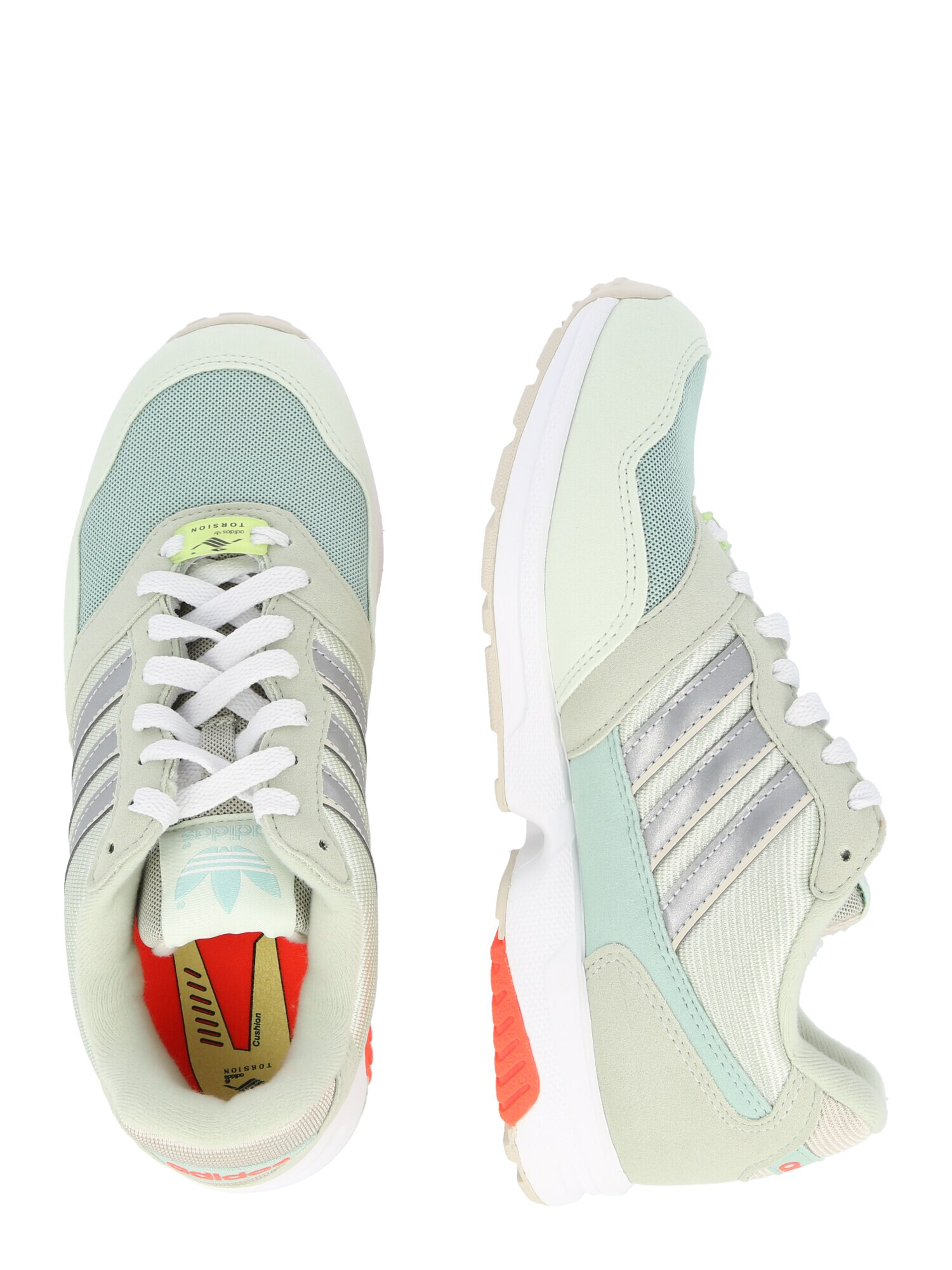 ADIDAS ORIGINALS Sneaker low 'ZX 1000' verde mentă / verde pastel / argintiu - Pled.ro