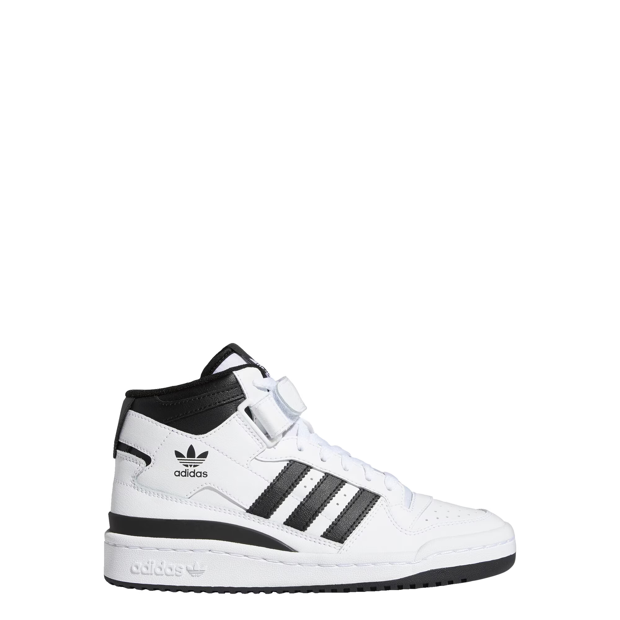 ADIDAS ORIGINALS Sneaker 'Forum Mid' negru / alb - Pled.ro