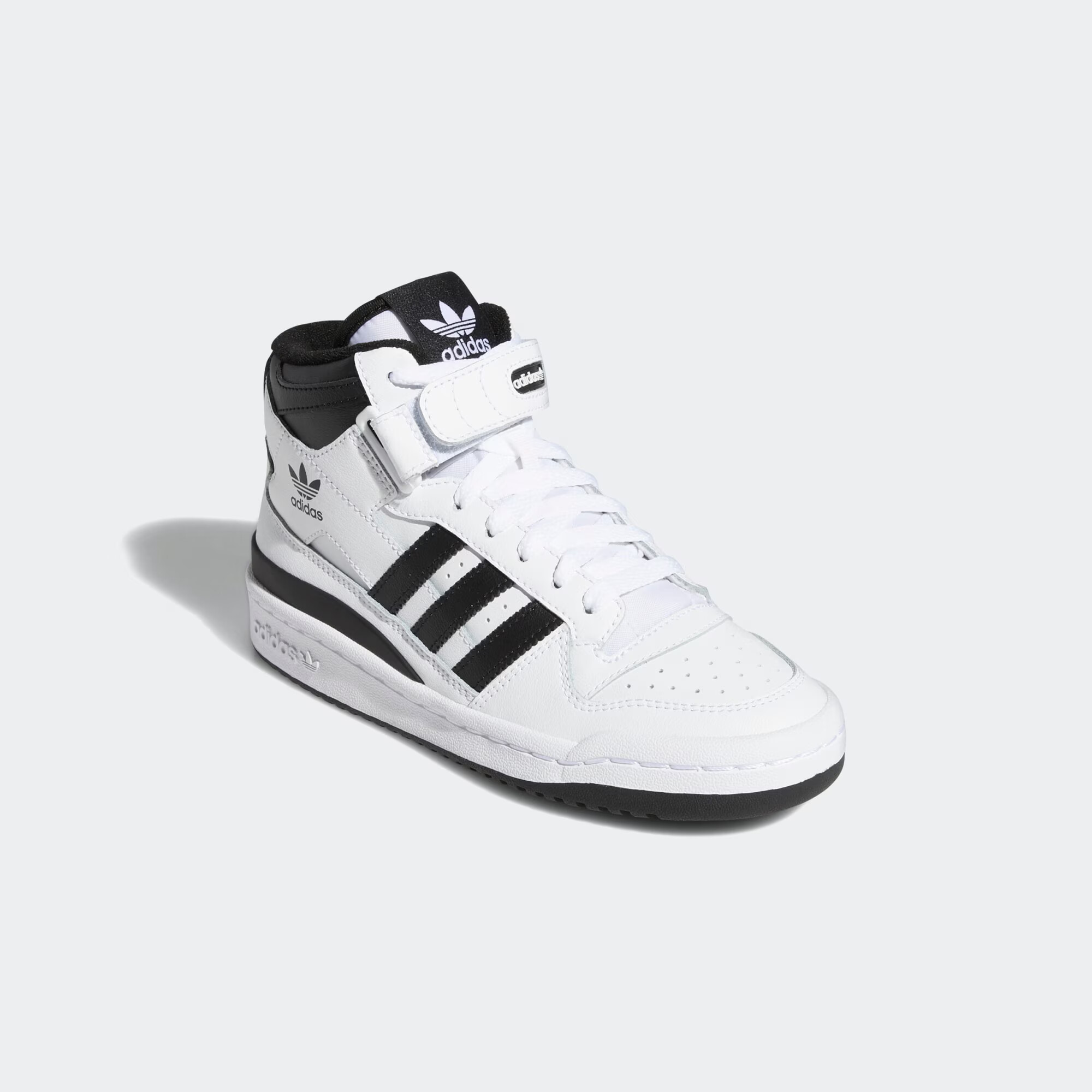 ADIDAS ORIGINALS Sneaker 'Forum Mid' negru / alb - Pled.ro