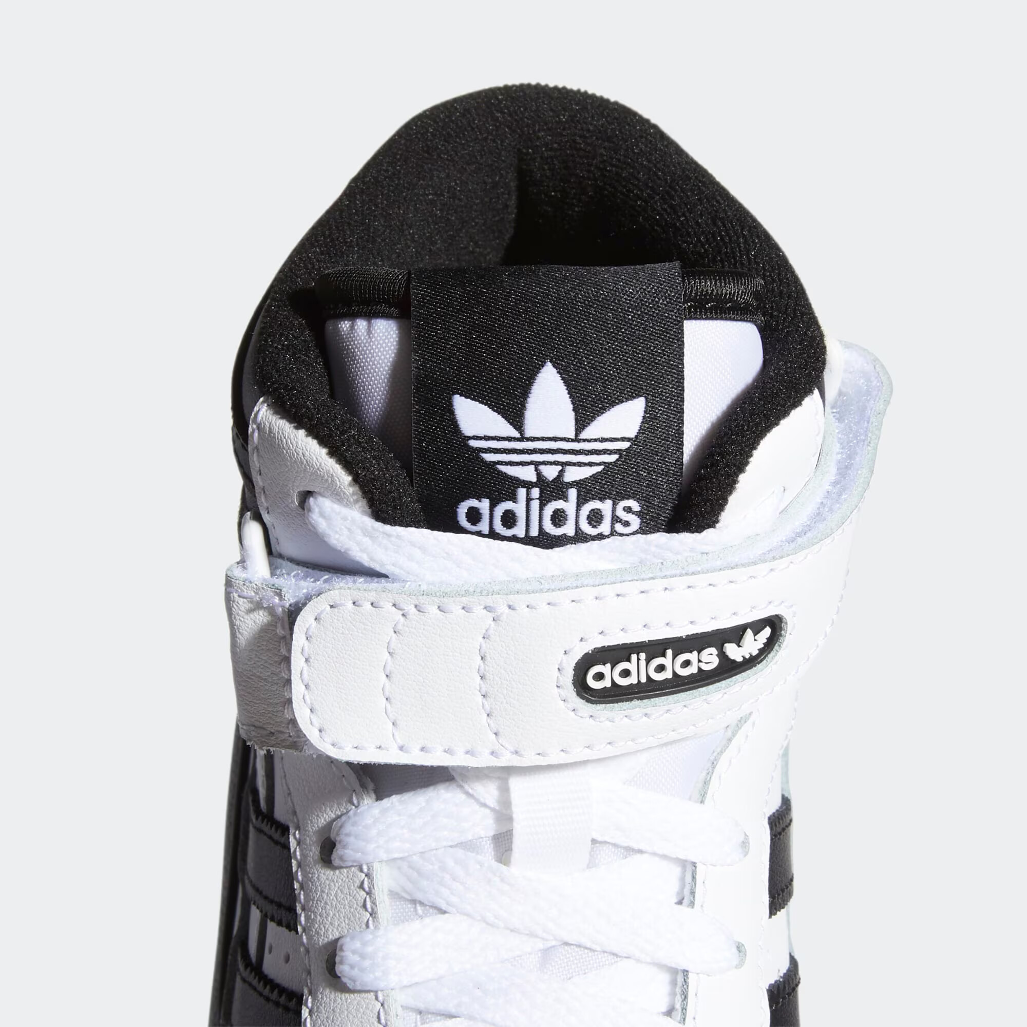 ADIDAS ORIGINALS Sneaker 'Forum Mid' negru / alb - Pled.ro