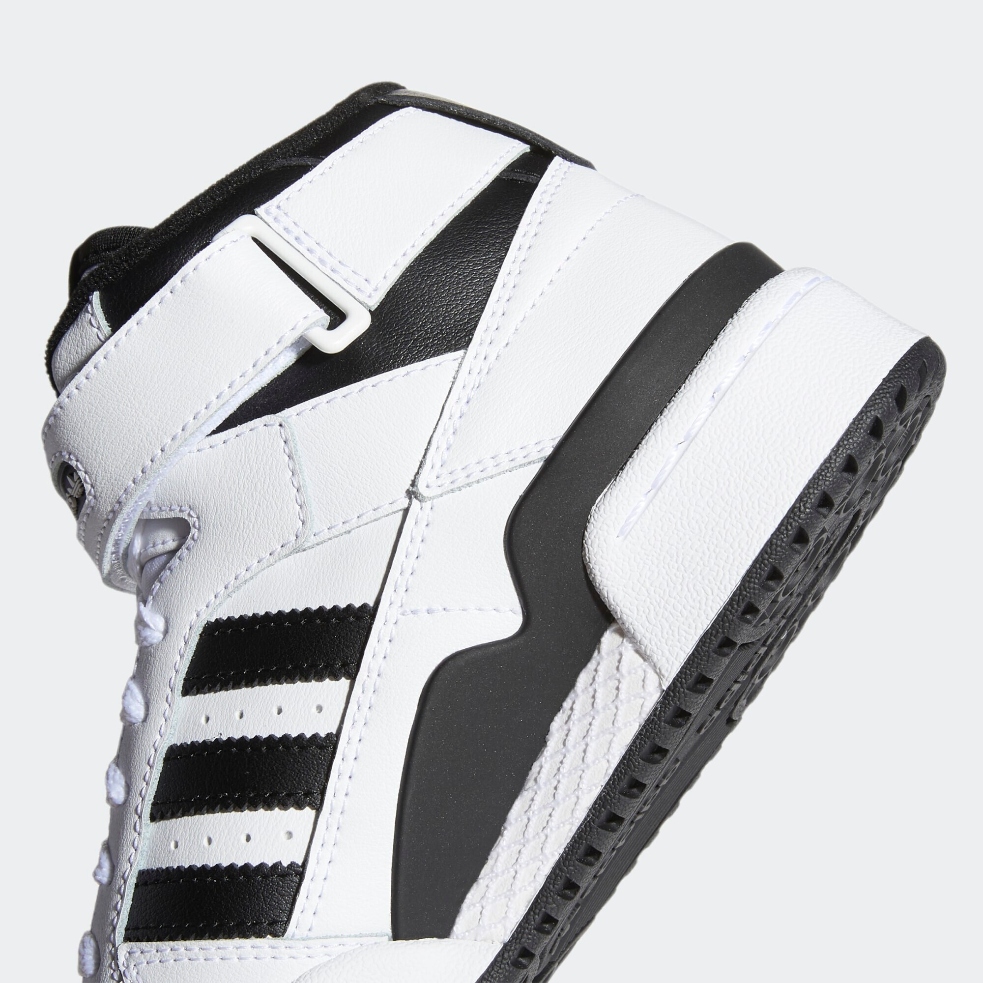 ADIDAS ORIGINALS Sneaker 'Forum Mid' negru / alb - Pled.ro