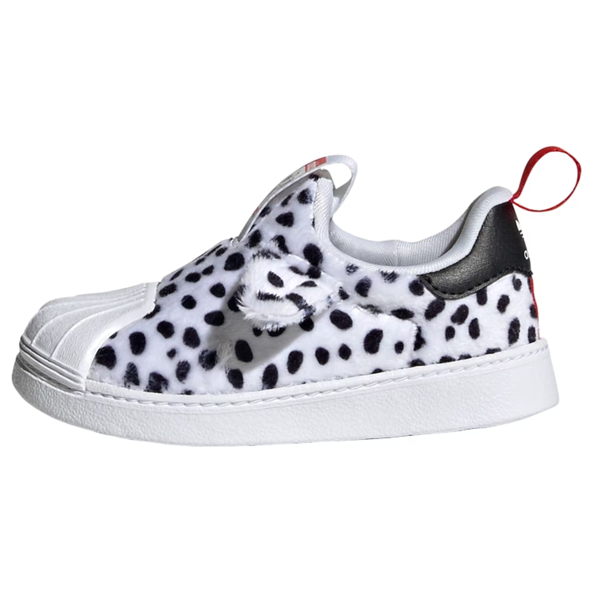 ADIDAS ORIGINALS Sneaker 'Disney 101 Dalmatians Superstar 360' roșu / negru / alb - Pled.ro