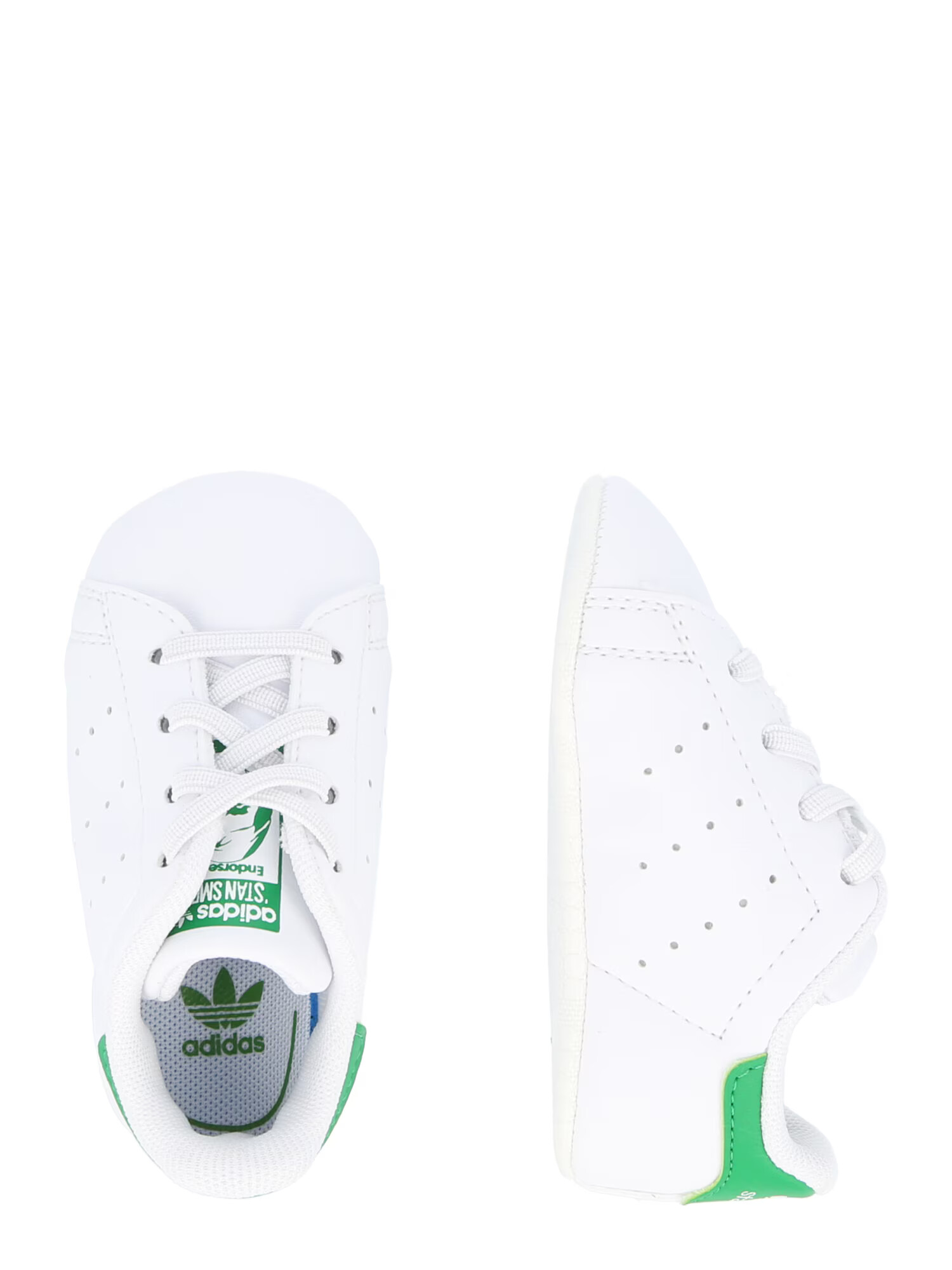 ADIDAS ORIGINALS Sneaker 'Stan Smith Crib' verde / alb - Pled.ro