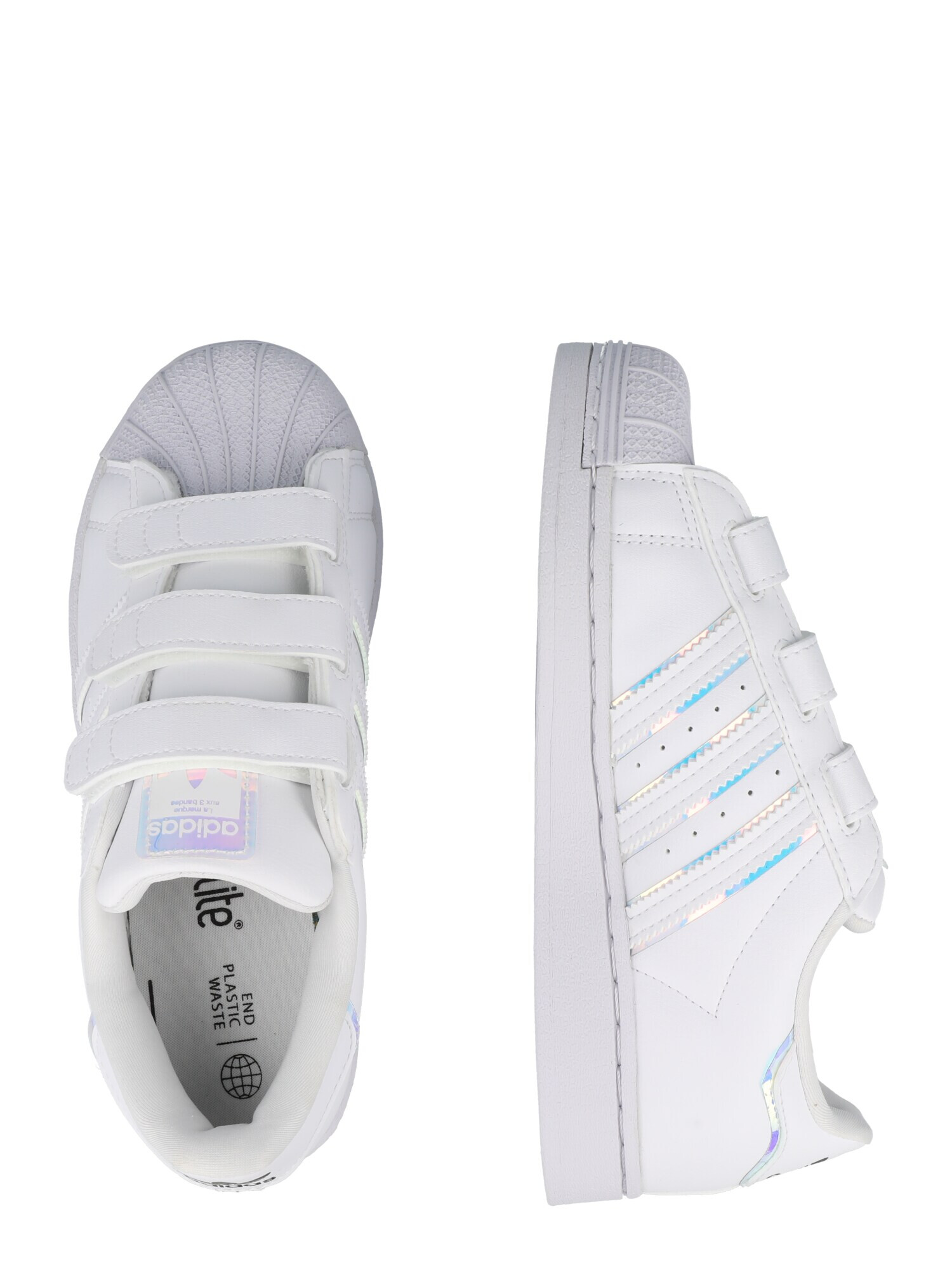 I need Imaginative Exert adidas Originals Sneaker 'Superstar' albastru aqua / albastru închis / roz  pal / alb pentru baieti - Pled.ro