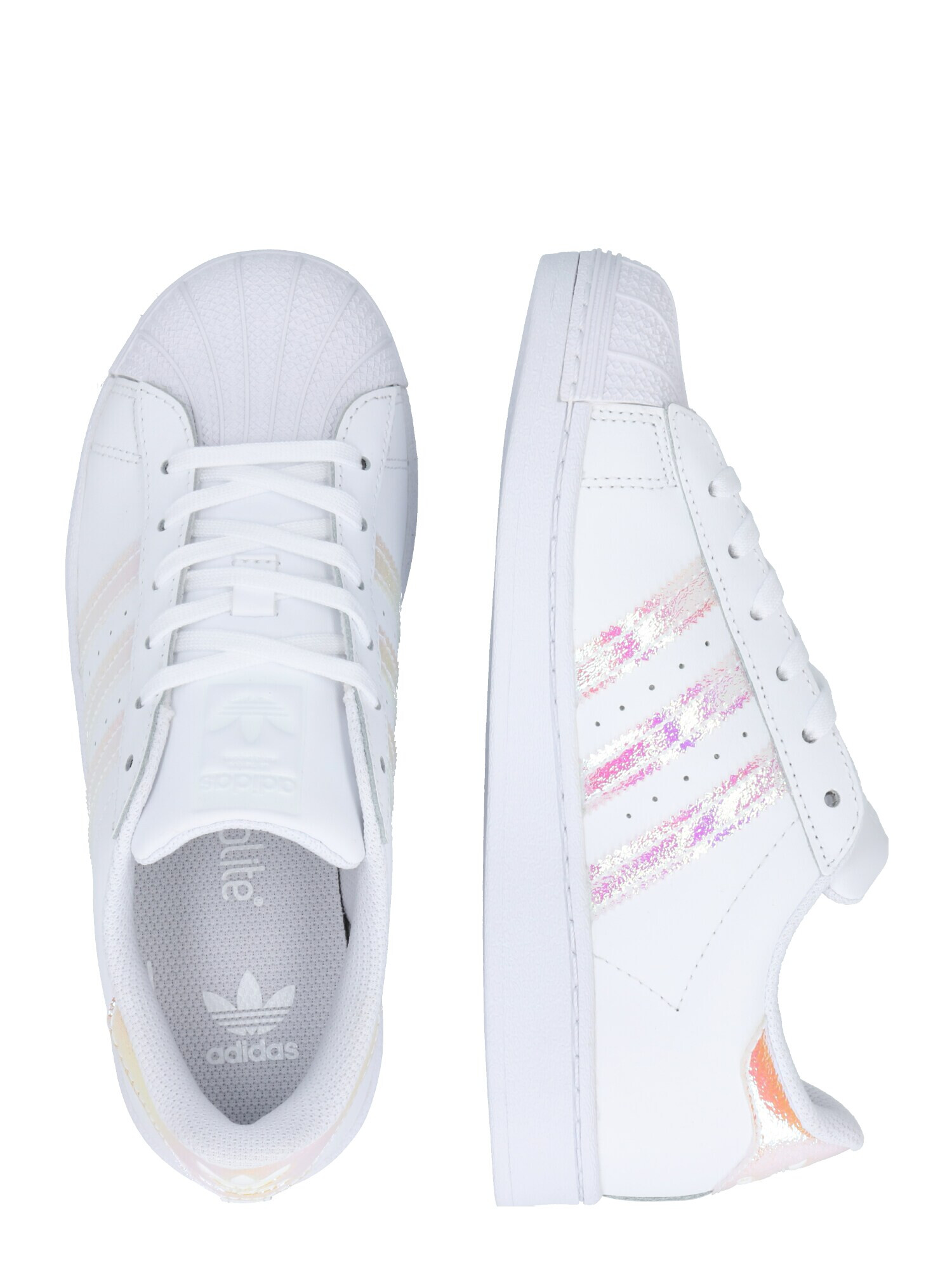 ADIDAS ORIGINALS Sneaker 'Superstar' lila / roz / alb - Pled.ro