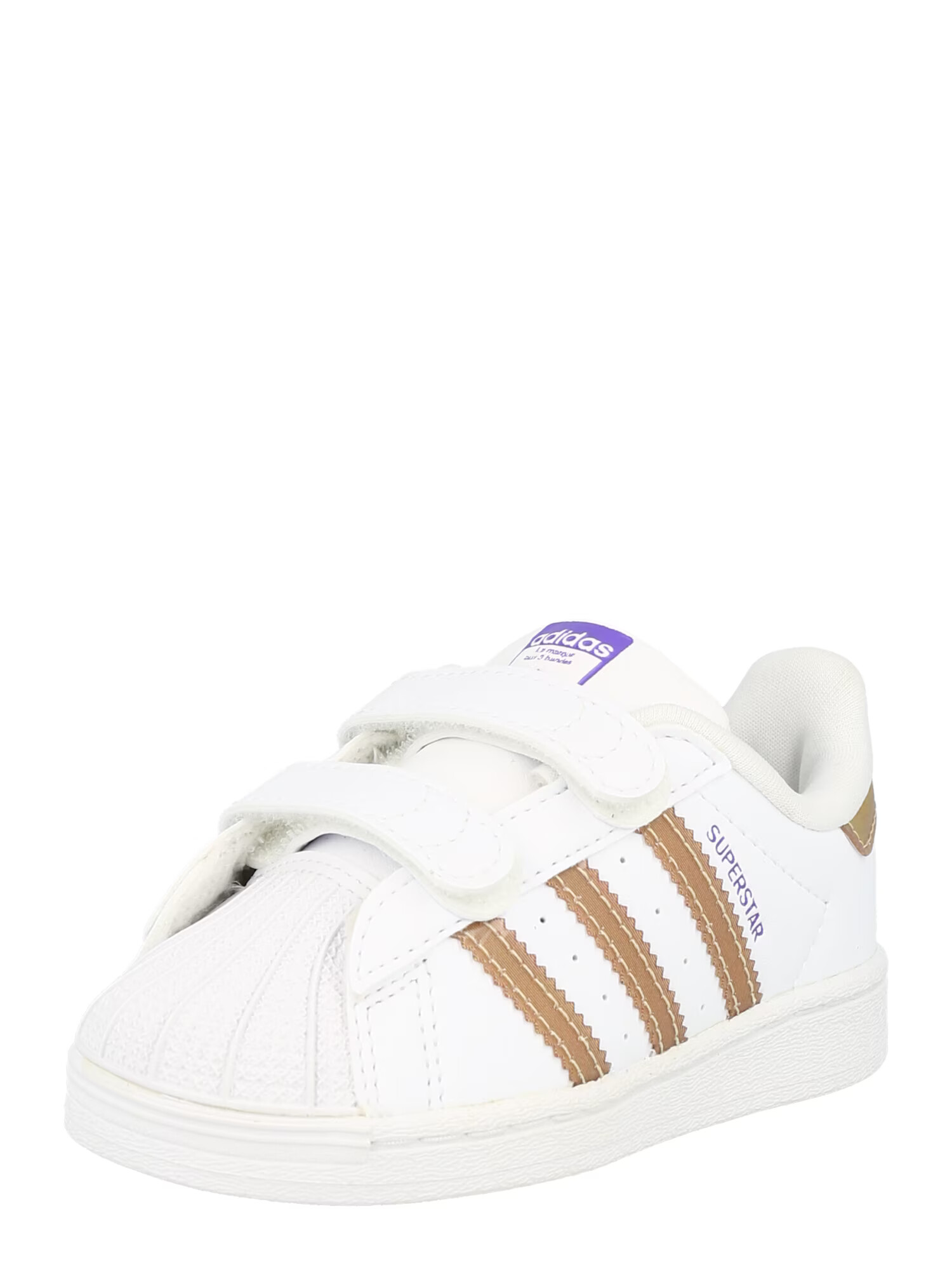 ADIDAS ORIGINALS Sneaker 'Superstar' galben deschis / portocaliu / roșu-violet / alb - Pled.ro