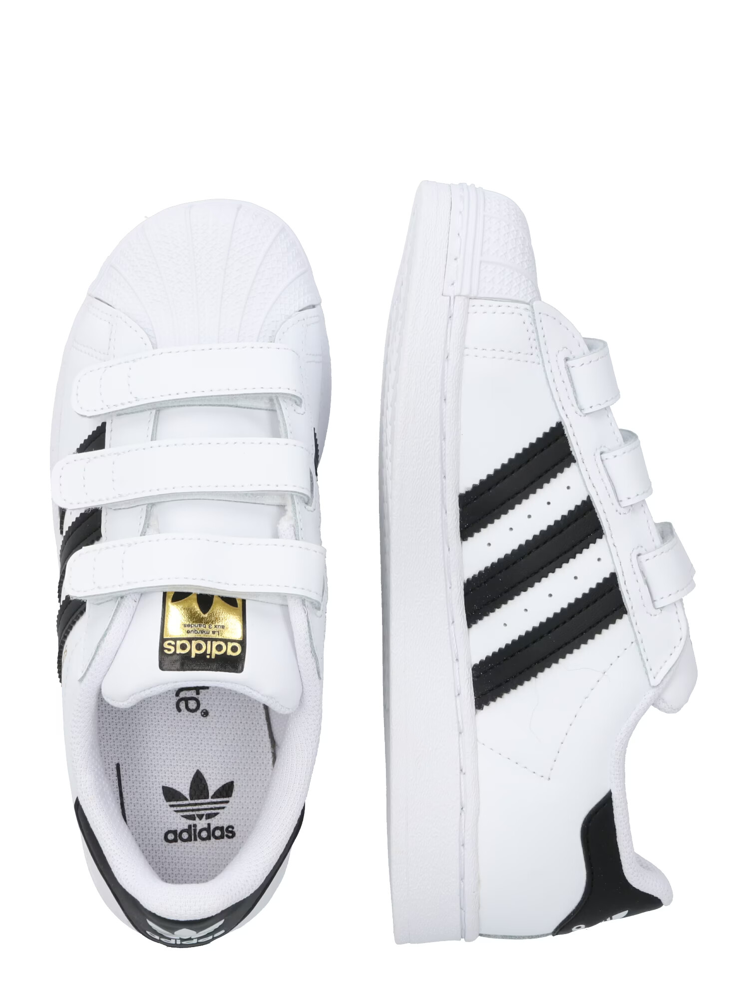 ADIDAS ORIGINALS Sneaker 'Superstar' negru / alb - Pled.ro