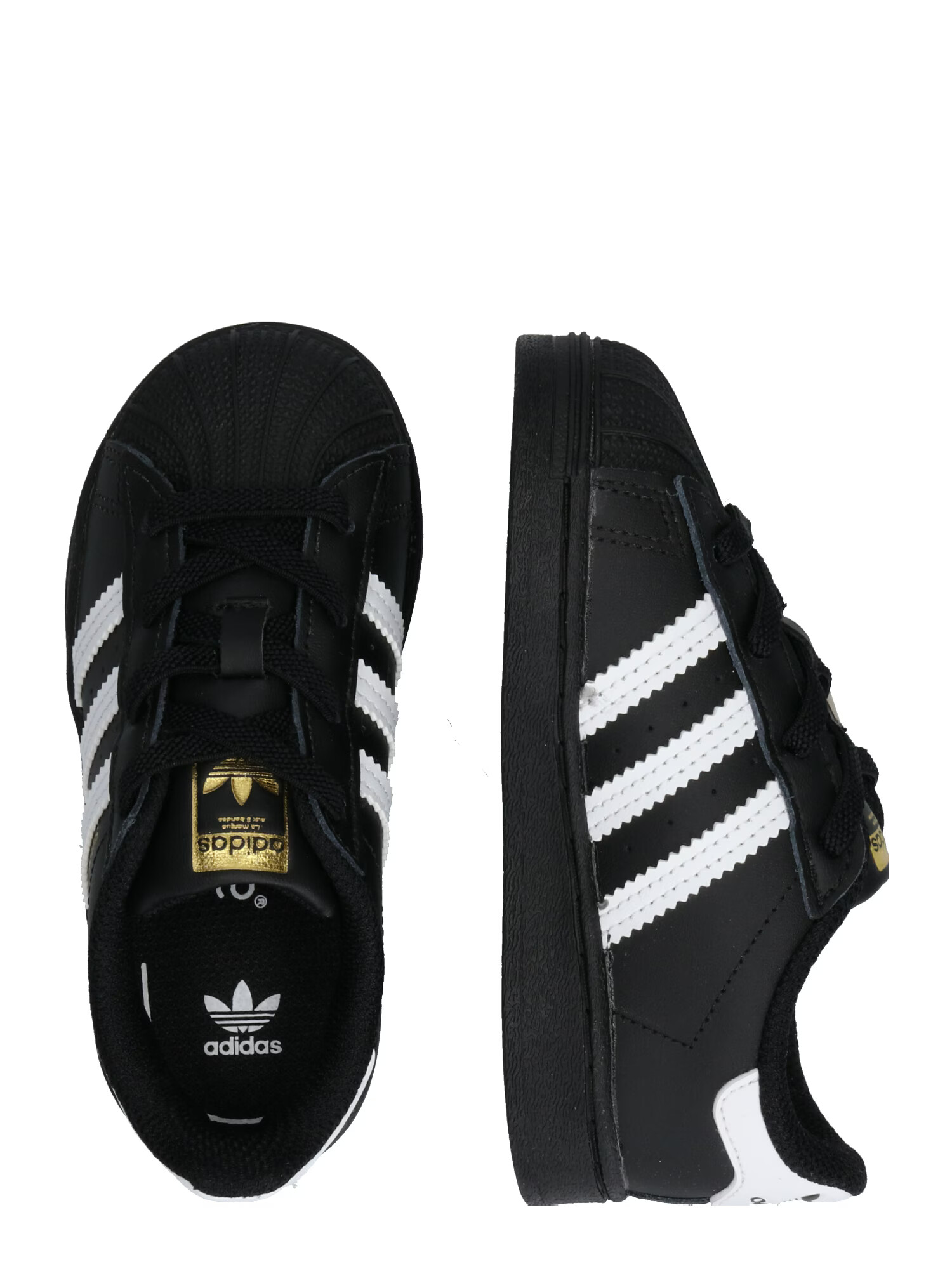 ADIDAS ORIGINALS Sneaker 'Superstar' negru / alb - Pled.ro