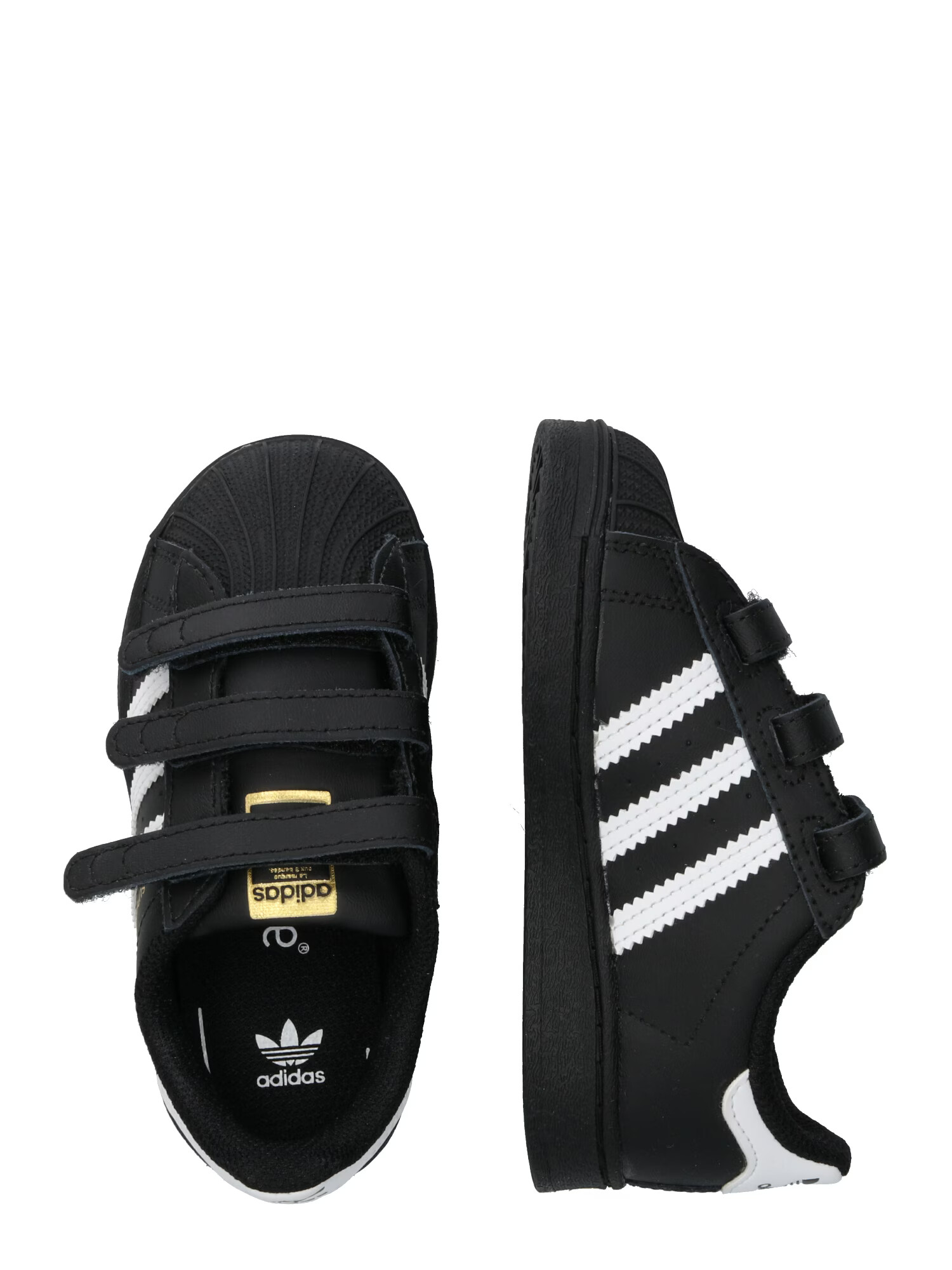 ADIDAS ORIGINALS Sneaker 'Superstar' negru / alb - Pled.ro