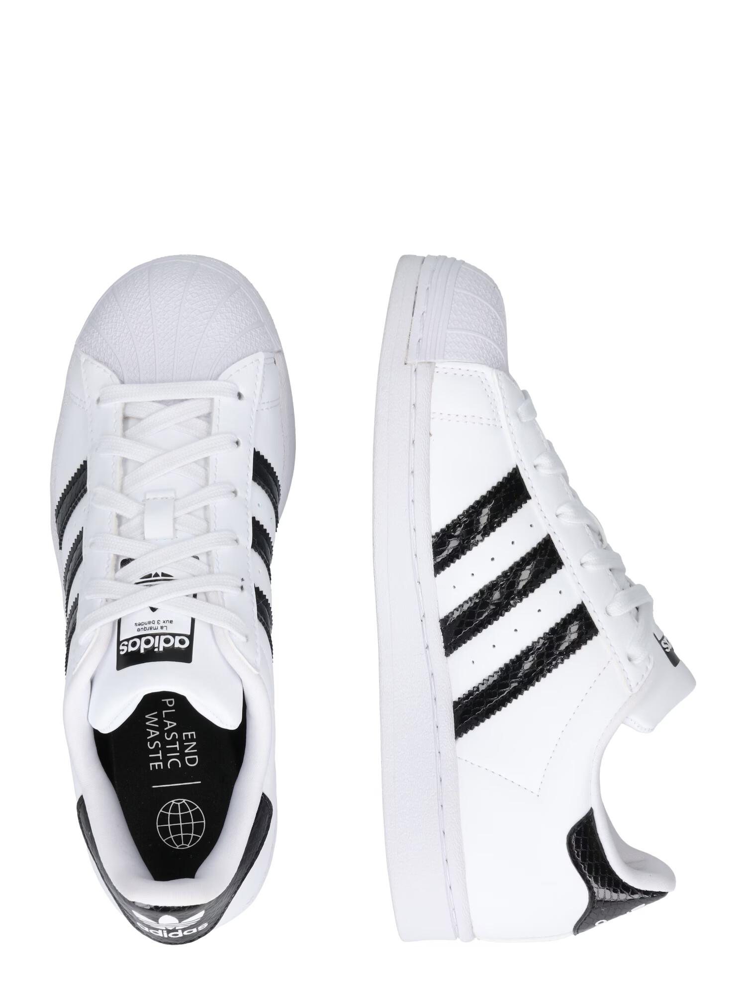 ADIDAS ORIGINALS Sneaker 'Superstar' negru / alb - Pled.ro