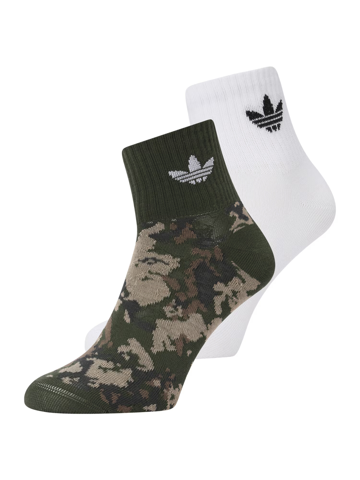 ADIDAS ORIGINALS Șosete 'Camo ' bej / maro / verde / alb - Pled.ro