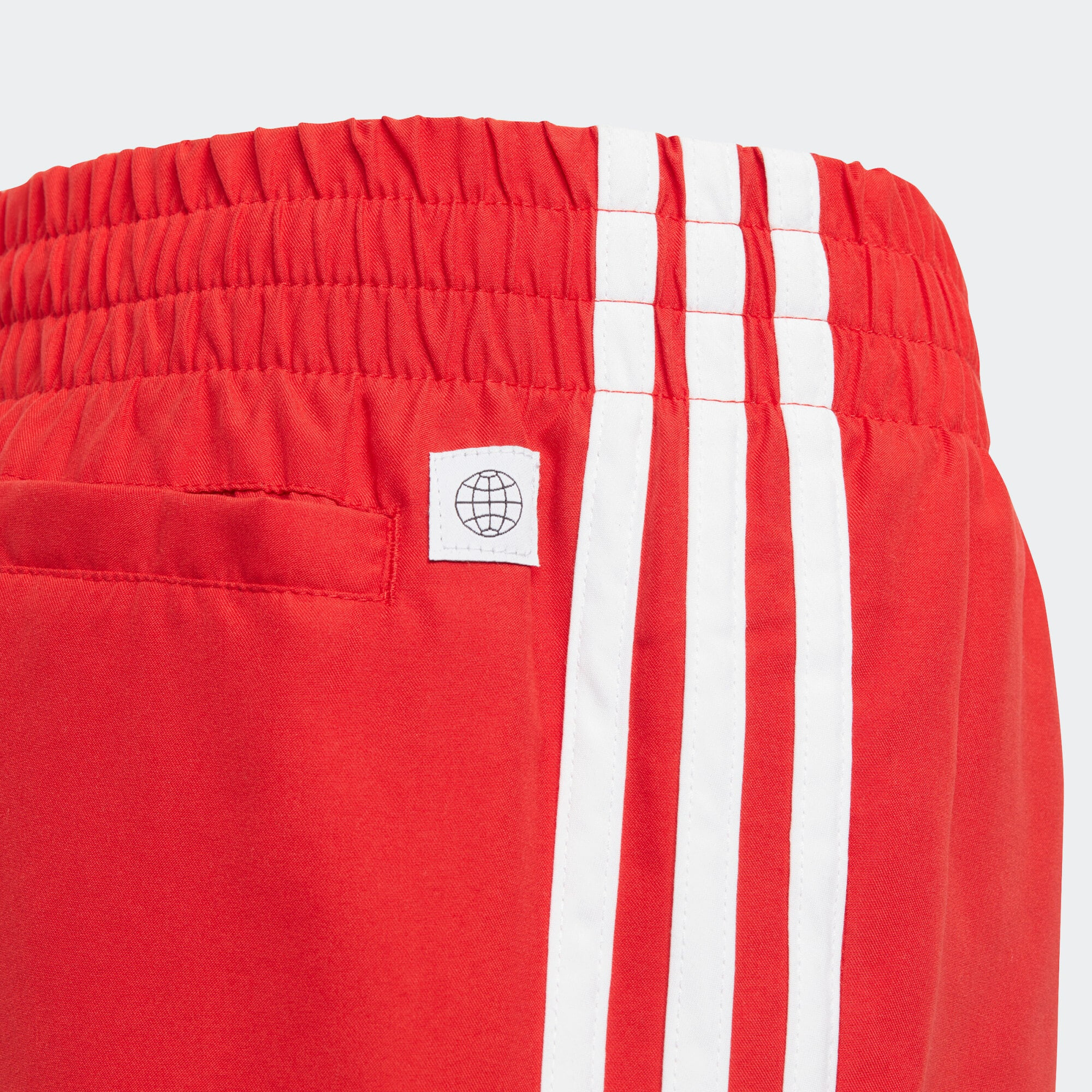 ADIDAS ORIGINALS Șorturi de baie 'Adicolor 3-Stripes' roșu / alb - Pled.ro