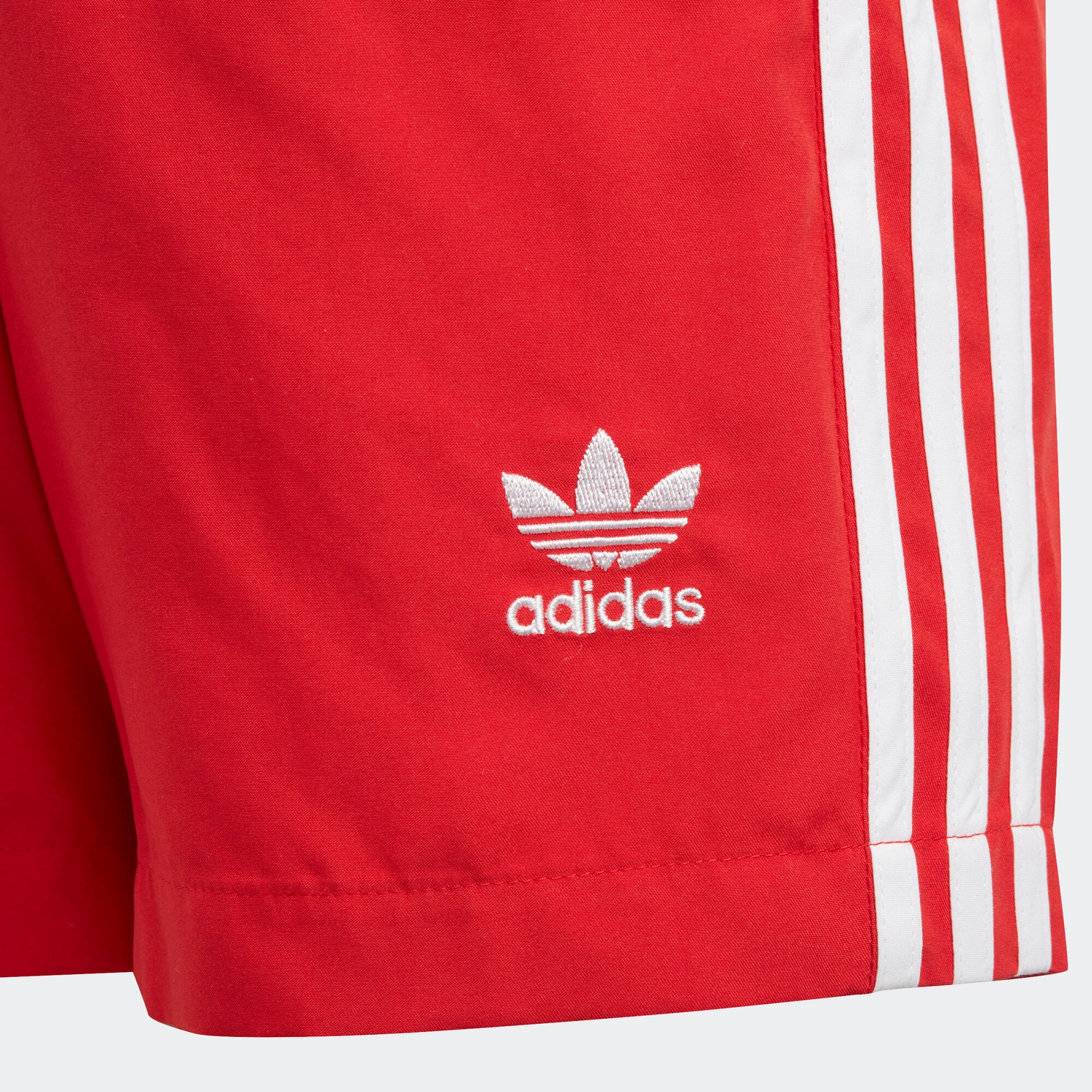 ADIDAS ORIGINALS Șorturi de baie 'Adicolor 3-Stripes' roșu / alb - Pled.ro