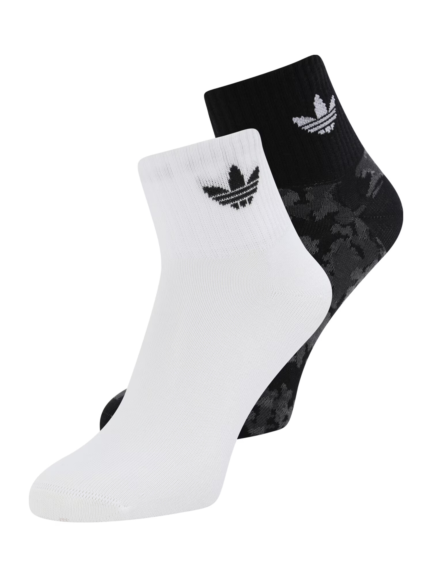 ADIDAS ORIGINALS Șosete 'Camo ' negru / alb - Pled.ro