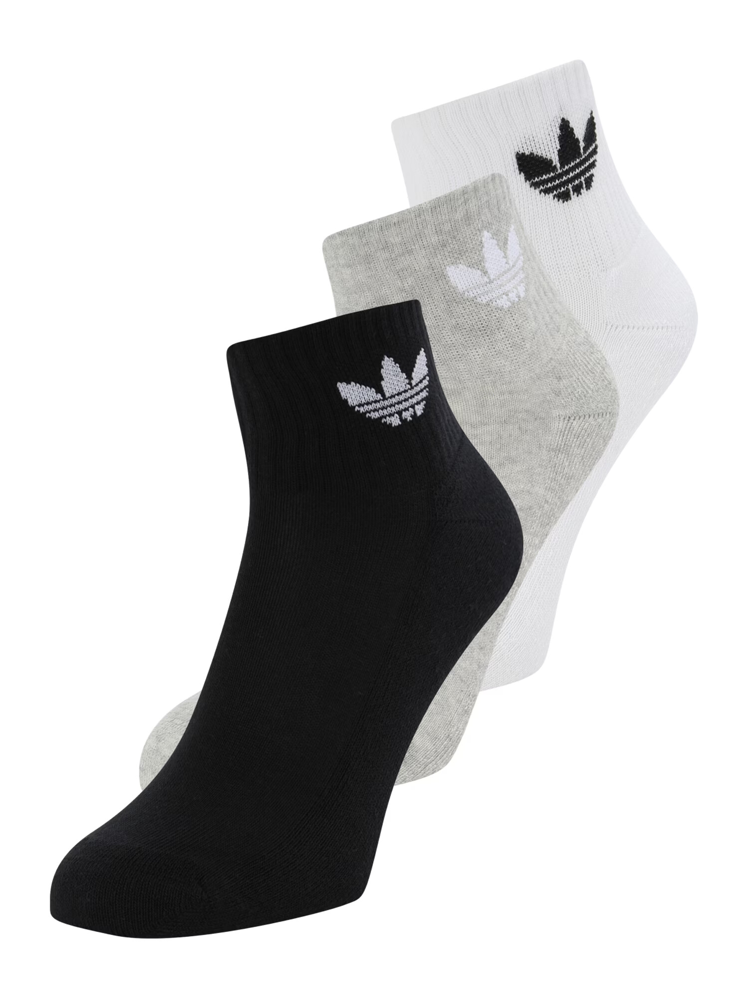 ADIDAS ORIGINALS Șosete gri amestecat / negru / alb - Pled.ro