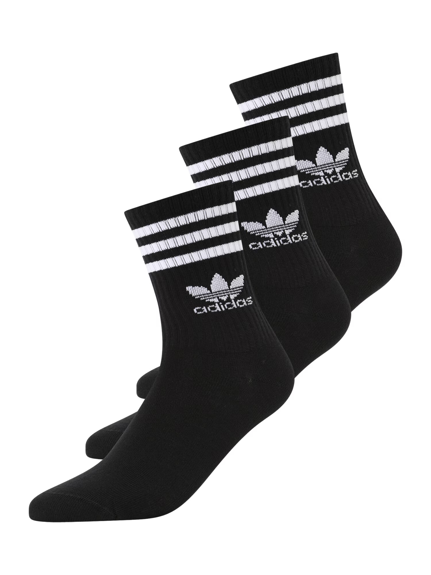 ADIDAS ORIGINALS Șosete negru / alb - Pled.ro