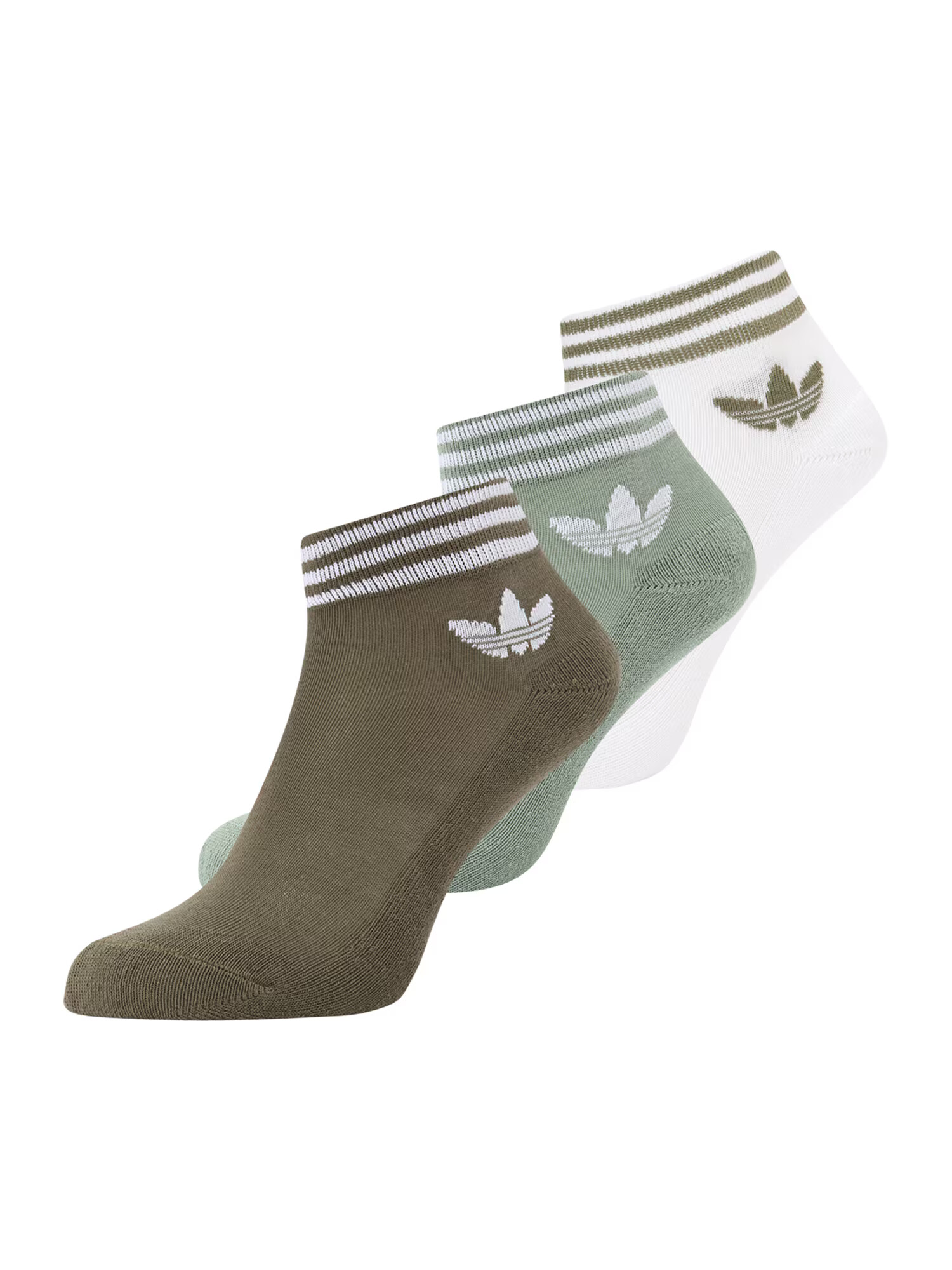 ADIDAS ORIGINALS Șosete oliv / verde deschis / alb murdar - Pled.ro