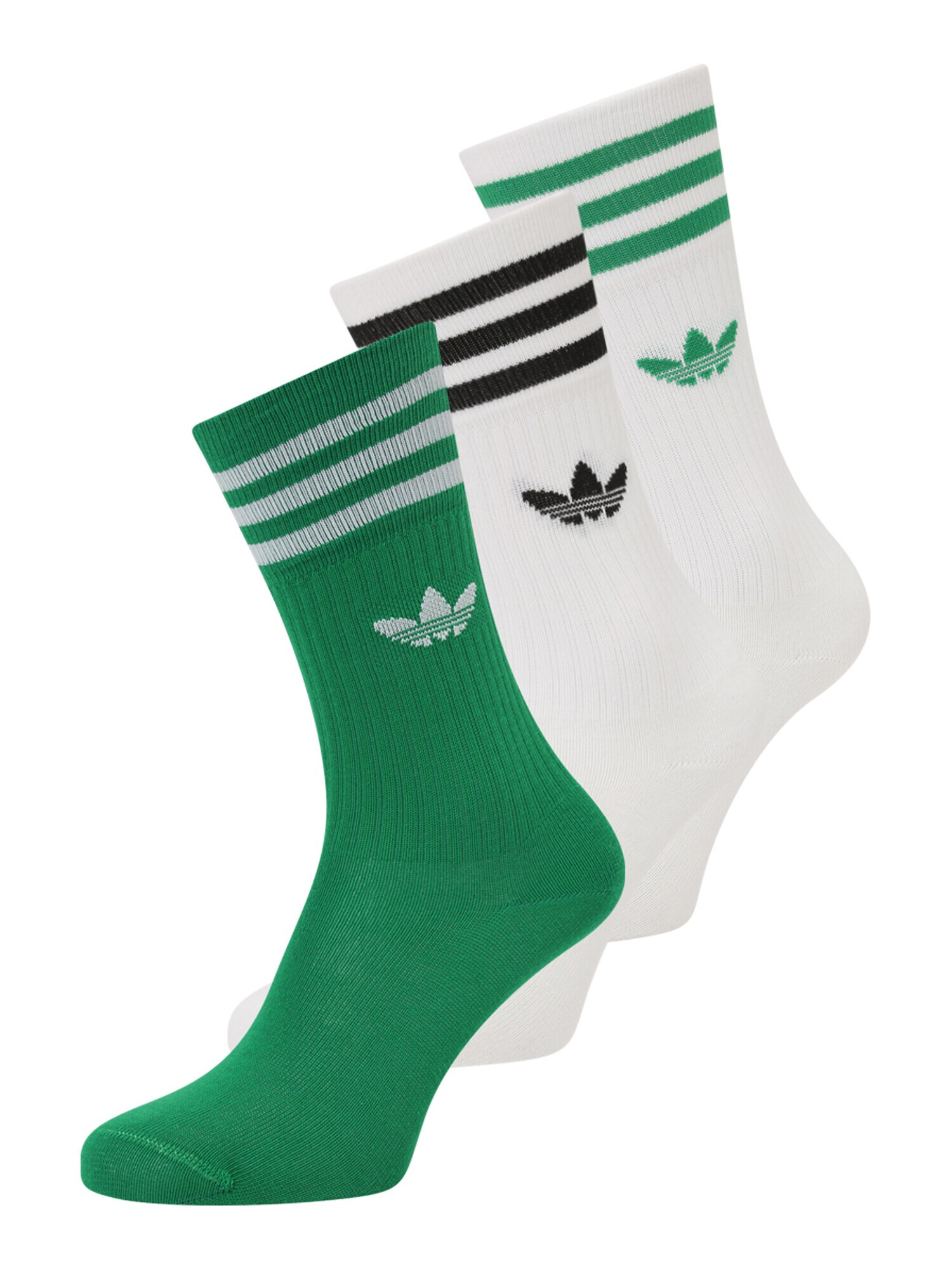 ADIDAS ORIGINALS Șosete verde / negru / alb - Pled.ro