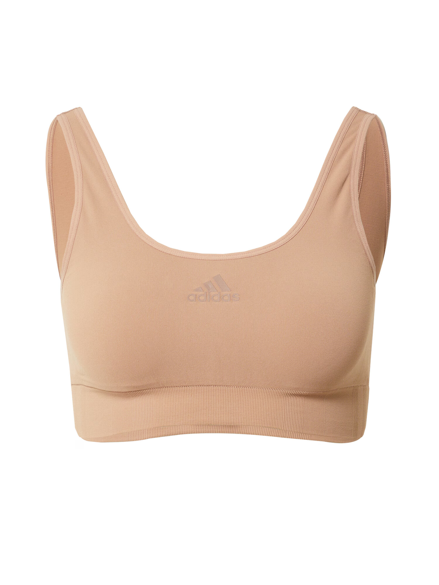 ADIDAS ORIGINALS Sutien maro caramel / gri - Pled.ro