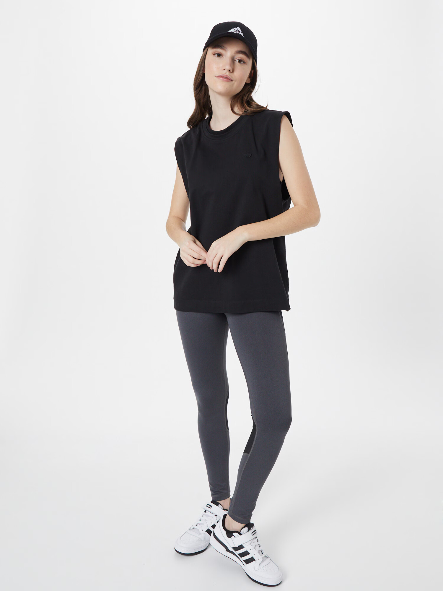 ADIDAS ORIGINALS Top negru - Pled.ro