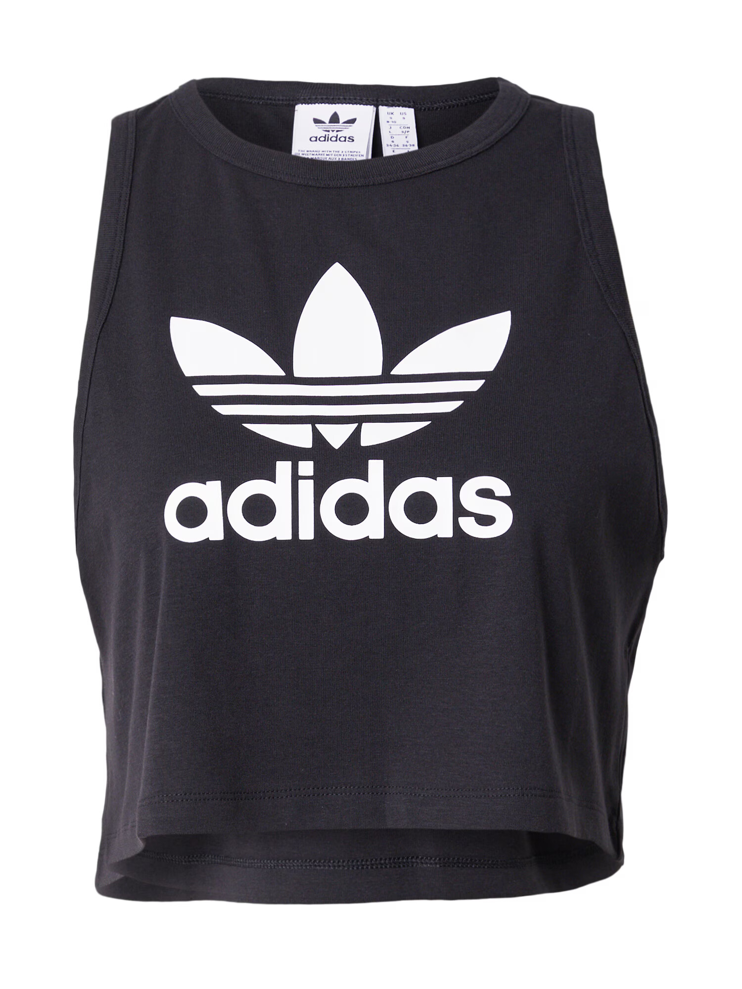 ADIDAS ORIGINALS Top negru / alb - Pled.ro