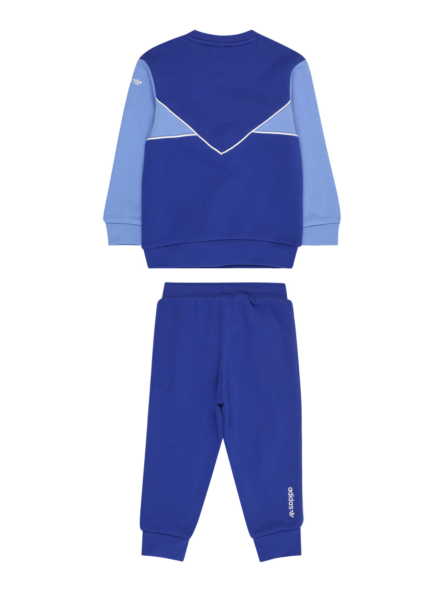 ADIDAS ORIGINALS Trening 'Adicolor Crew' albastru deschis / albastru închis / alb - Pled.ro