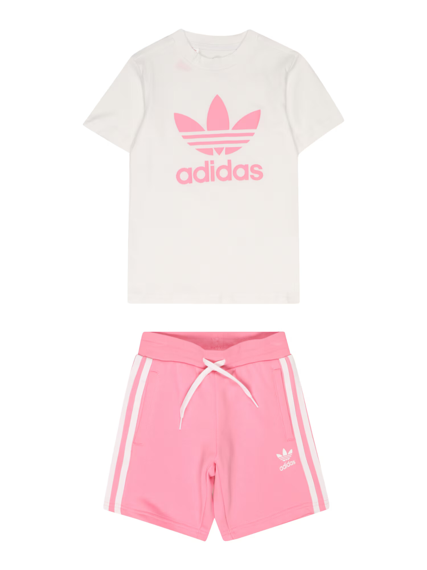 ADIDAS ORIGINALS Trening 'Adicolor And' roz / alb - Pled.ro