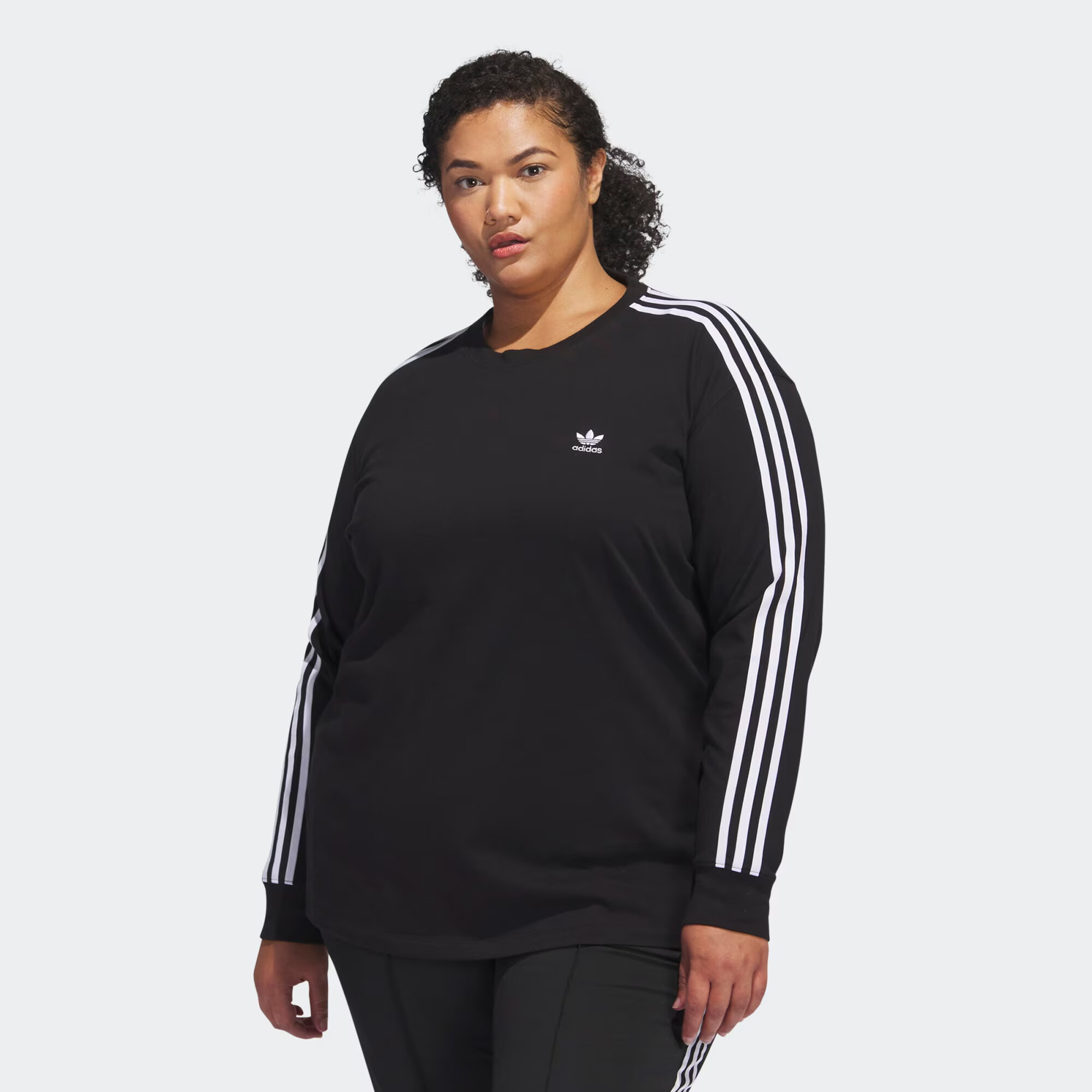 ADIDAS ORIGINALS Tricou 'Adicolor Classics ' negru / alb - Pled.ro