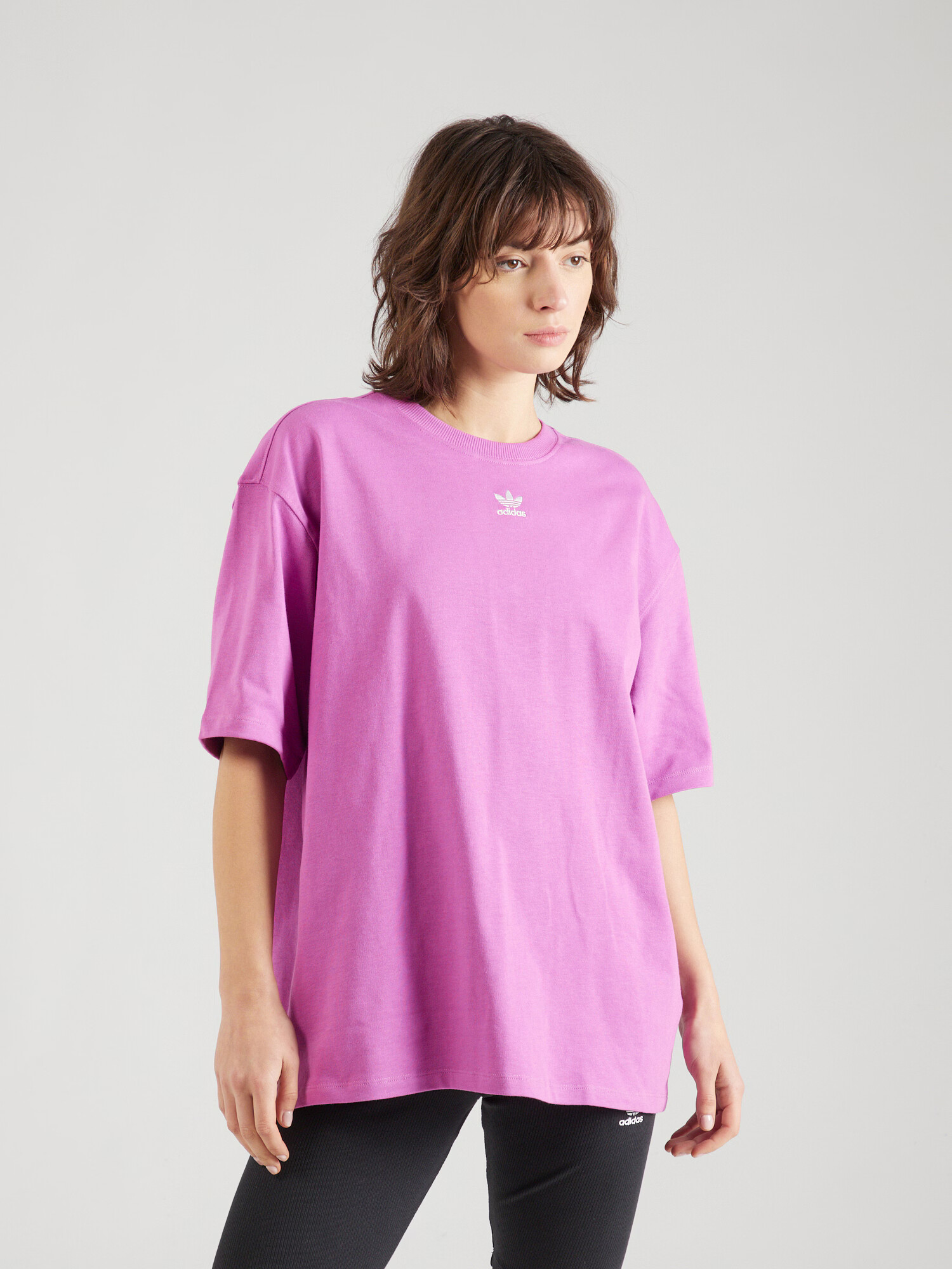 ADIDAS ORIGINALS Tricou 'Adicolor Essentials' lila / alb - Pled.ro