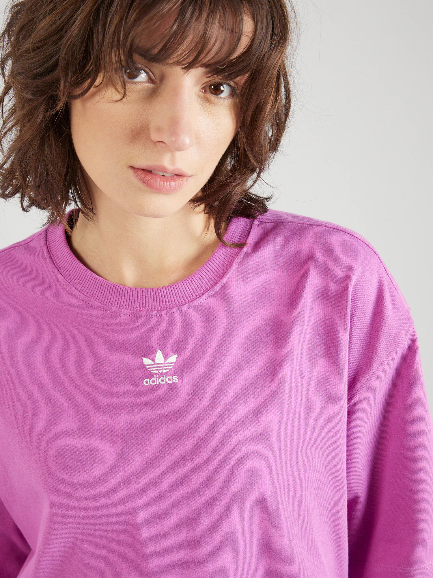 ADIDAS ORIGINALS Tricou 'Adicolor Essentials' lila / alb - Pled.ro