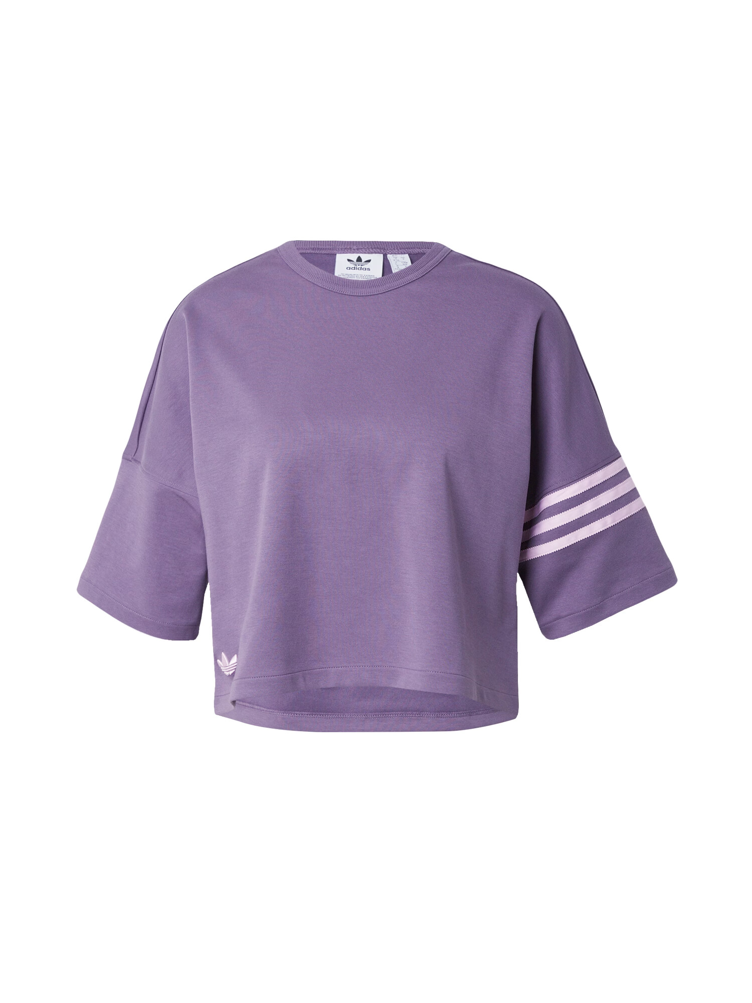 ADIDAS ORIGINALS Tricou 'Adicolor Neuclassics' lila / alb murdar - Pled.ro