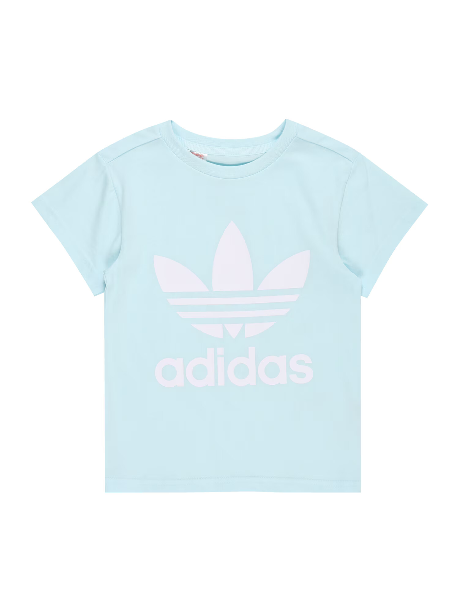 ADIDAS ORIGINALS Tricou 'Adicolor Trefoil' albastru deschis / alb - Pled.ro