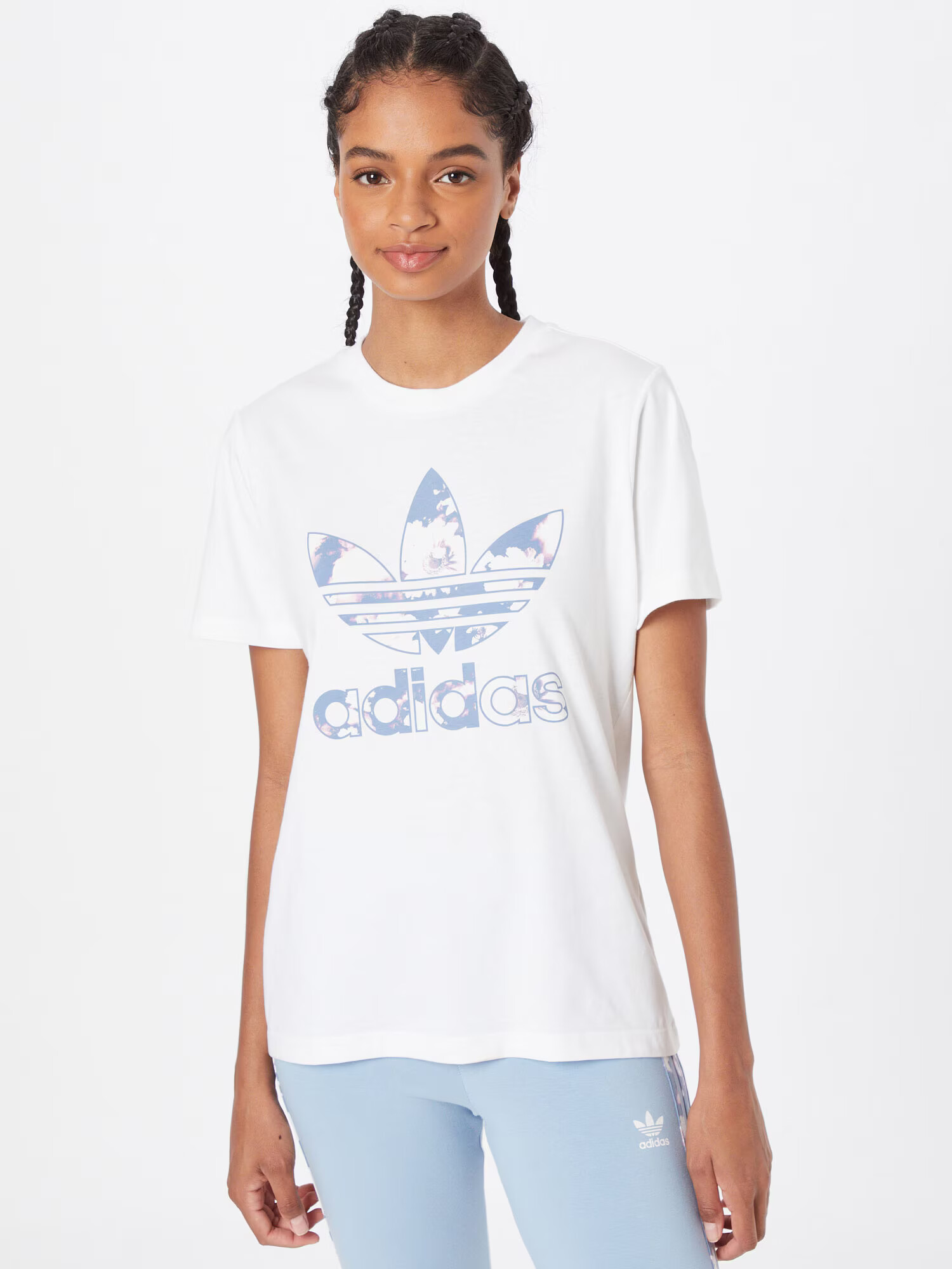 ADIDAS ORIGINALS Tricou alb - Pled.ro