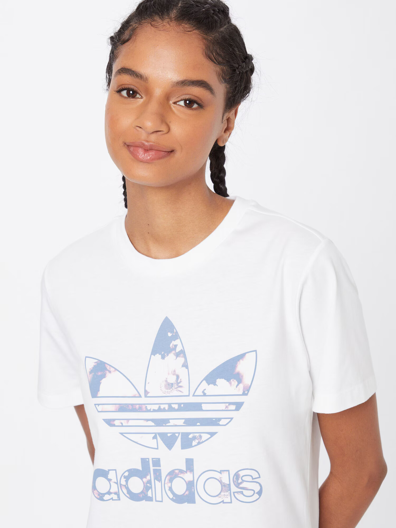 ADIDAS ORIGINALS Tricou alb - Pled.ro