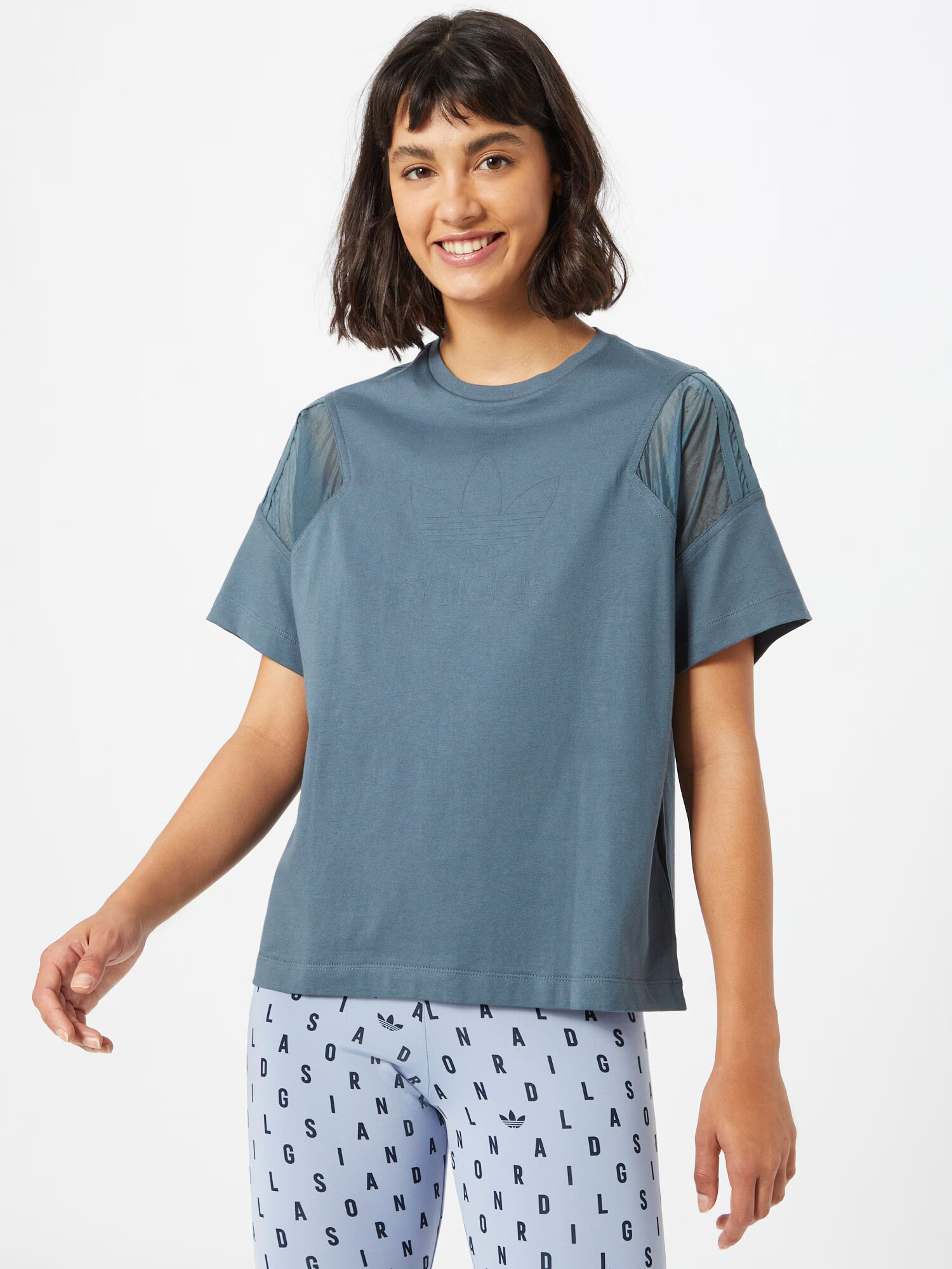 ADIDAS ORIGINALS Tricou albastru - Pled.ro