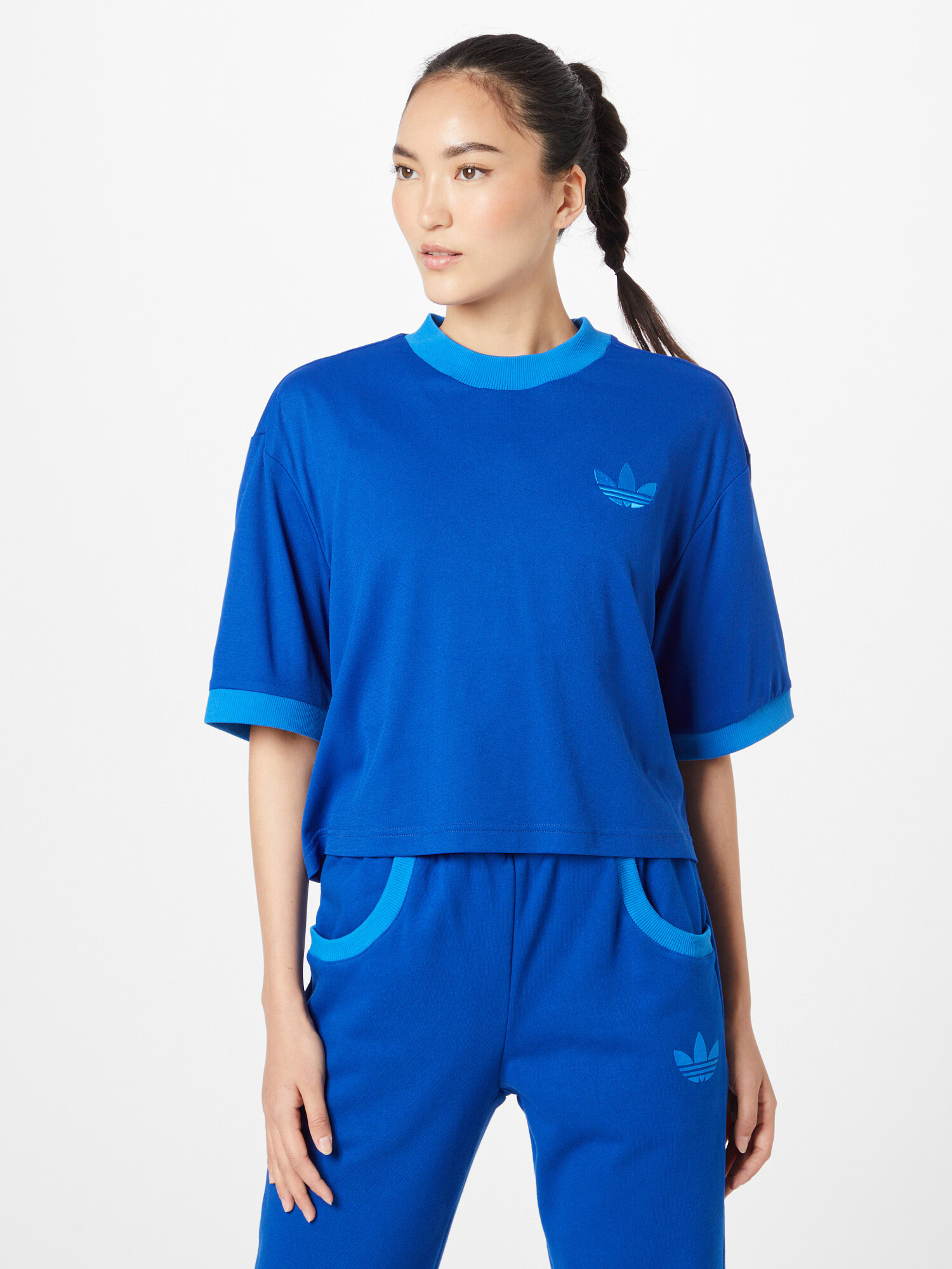 ADIDAS ORIGINALS Tricou 'Adicolor 70S ' albastru / albastru deschis - Pled.ro