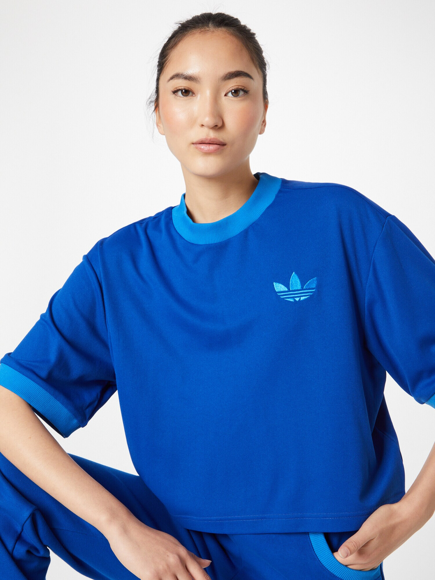 ADIDAS ORIGINALS Tricou 'Adicolor 70S ' albastru / albastru deschis - Pled.ro