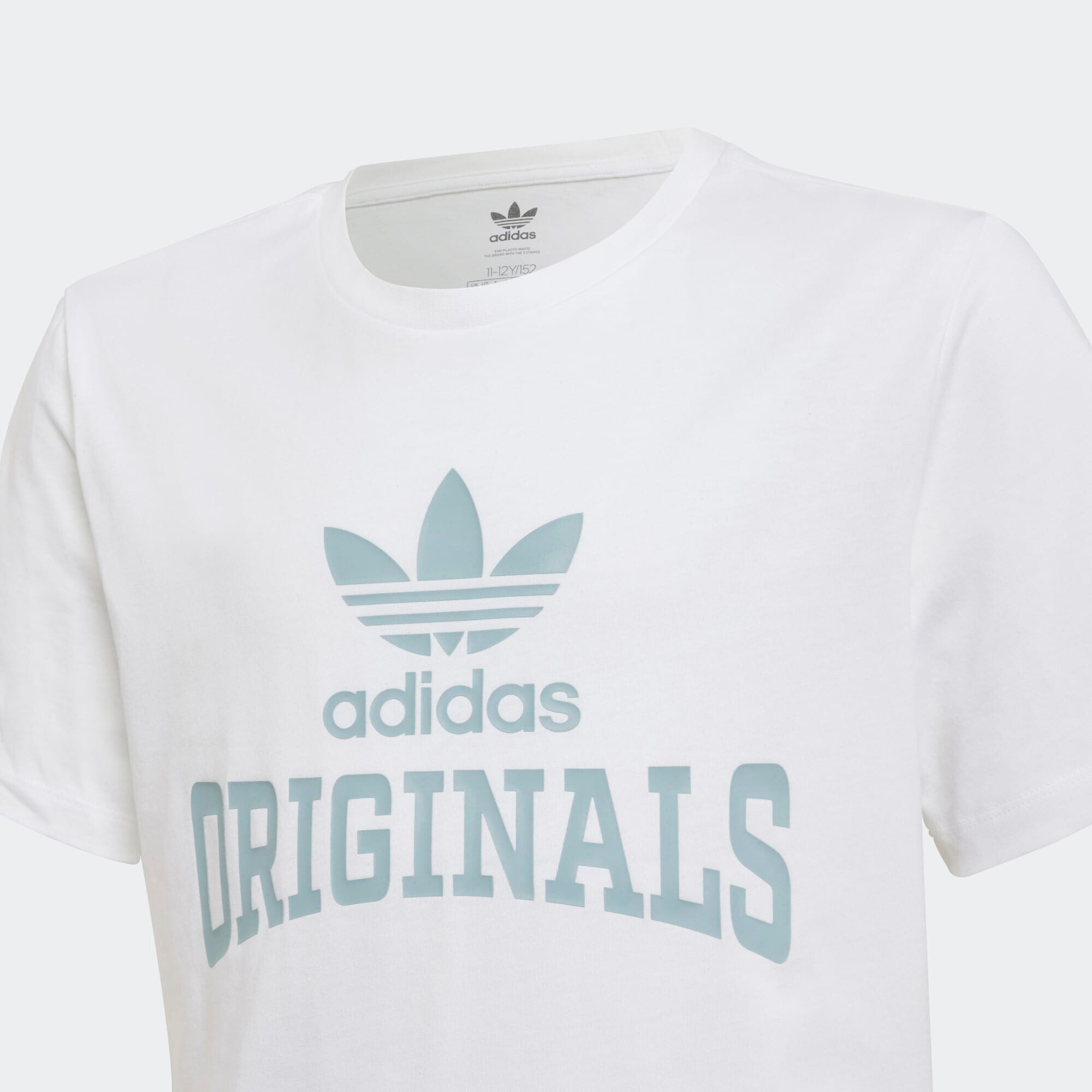 ADIDAS ORIGINALS Tricou albastru deschis / alb - Pled.ro