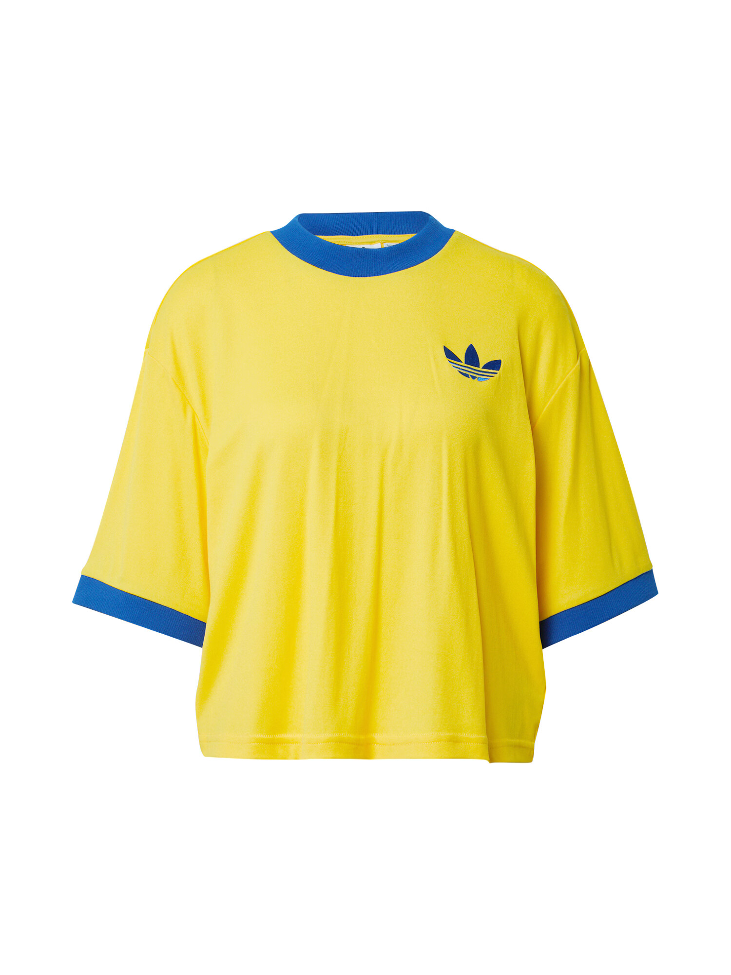 ADIDAS ORIGINALS Tricou albastru regal / galben - Pled.ro