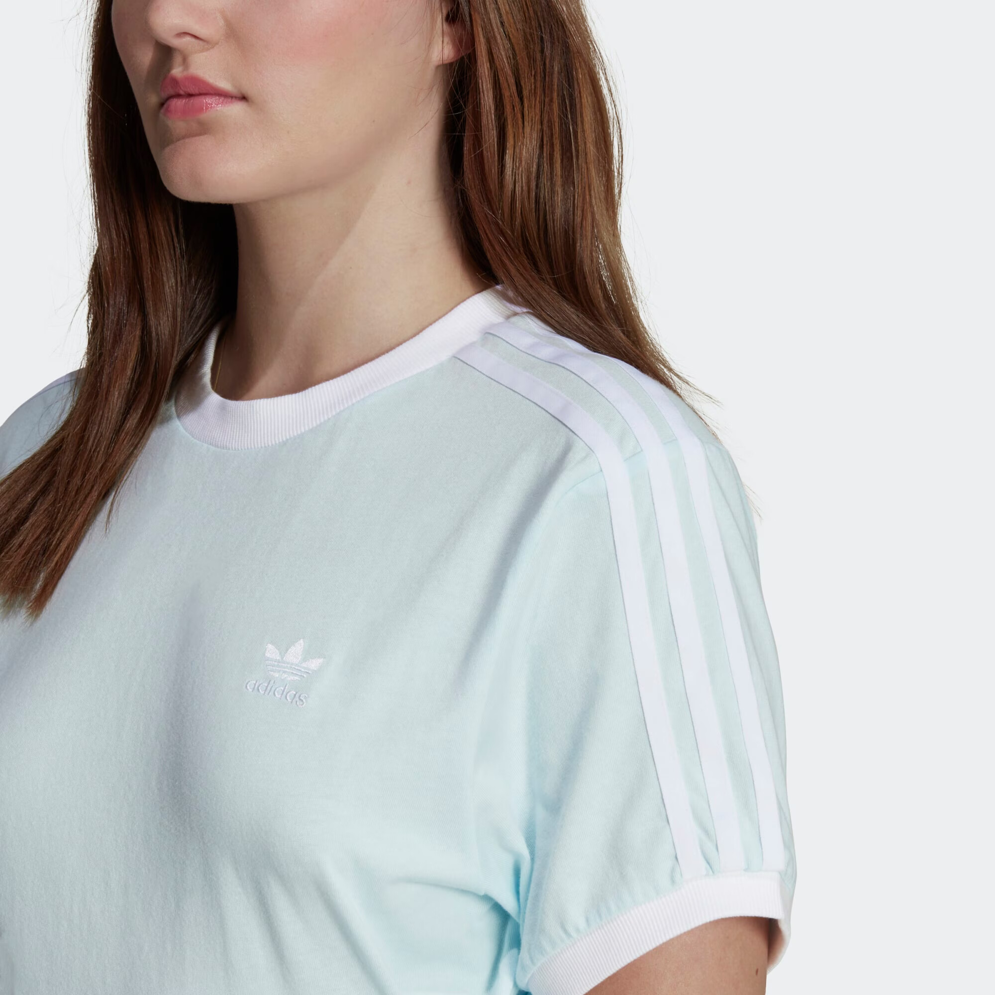 ADIDAS ORIGINALS Tricou 'Always Original Laced' albastru deschis / alb - Pled.ro